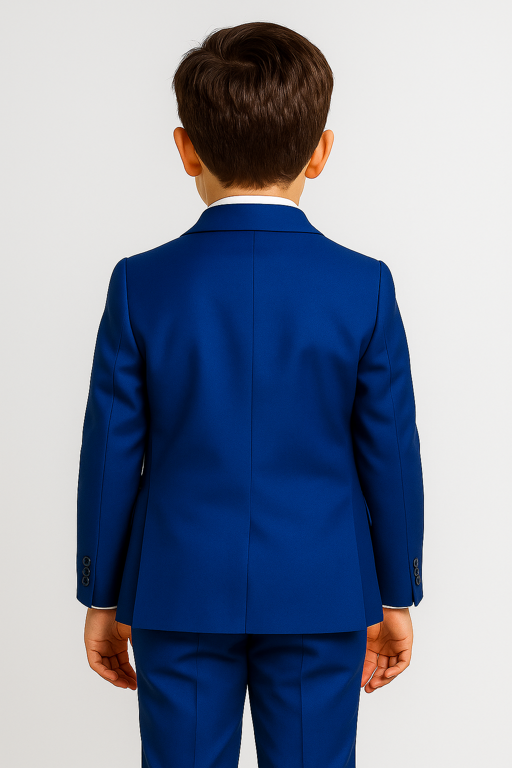 Jungen Italienischer Schnitt Formeller Anzug - Royalblau