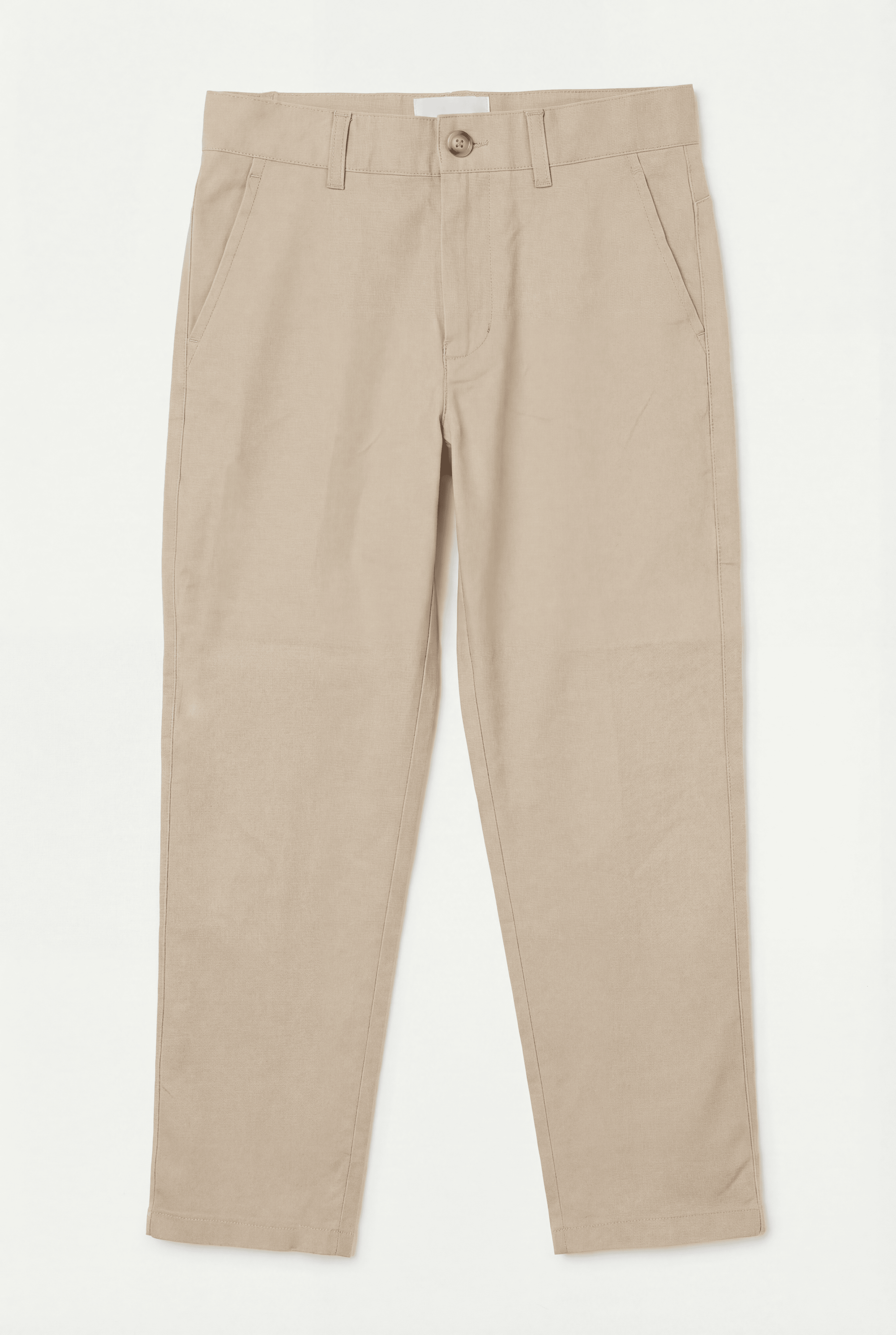 Traje de 4 piezas de lino y algodón para bebés y niños - Calvin - Azul