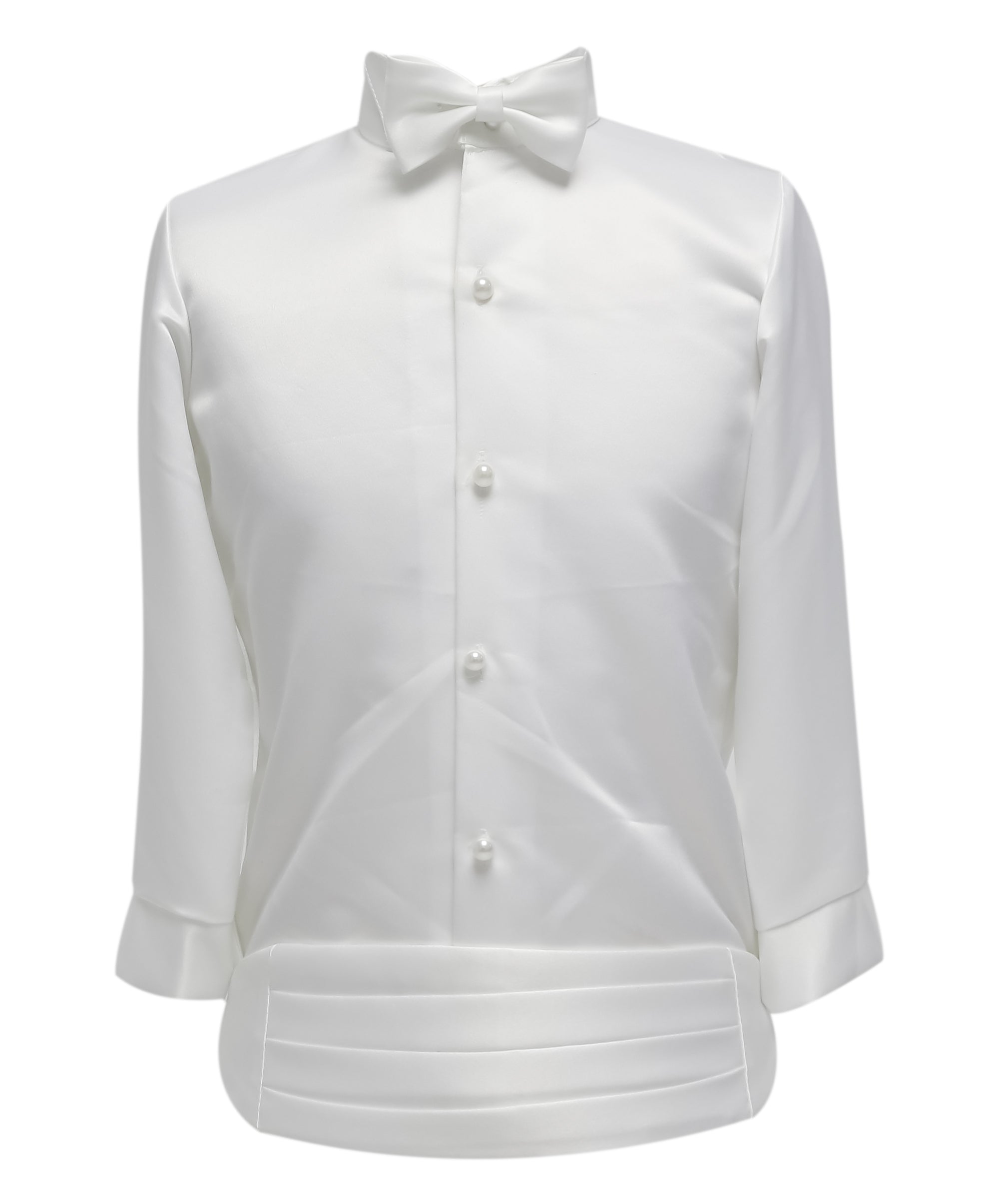 Tenue de baptême pour petit garçon - Blanche