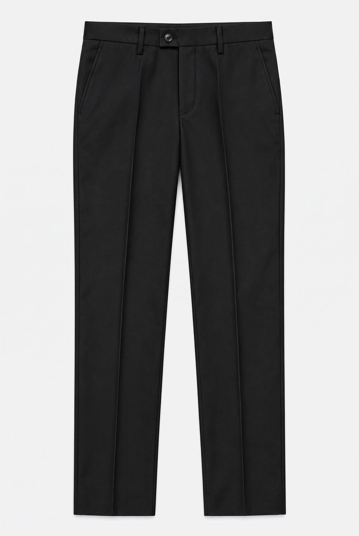 Boys 3-Piece Tuxedo Suit with Satin Notch Lapel - Romano Black Trousers Picture