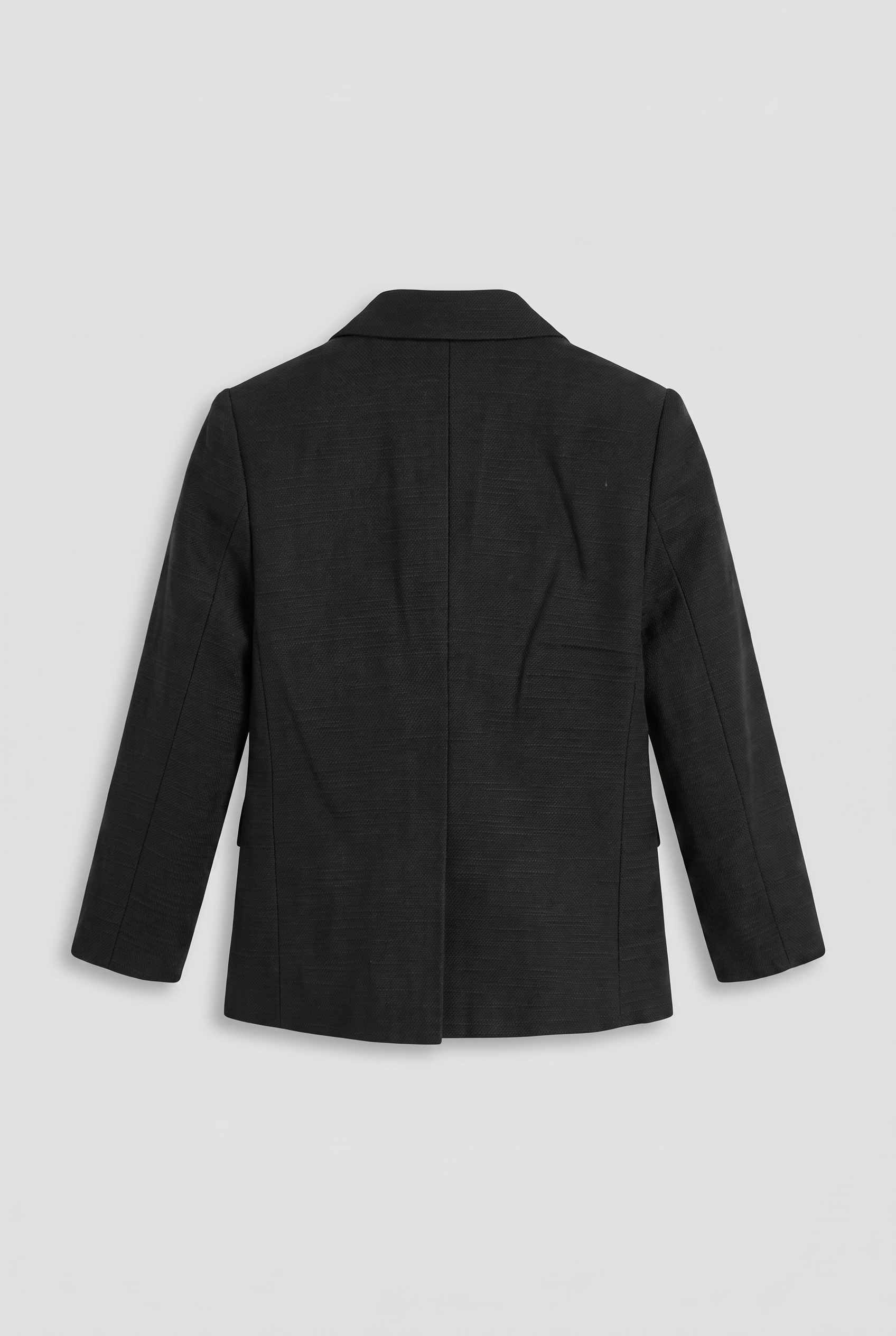 Boys 5-Piece Cotton Smart Casual Suit - Navy Blazer Back Picture