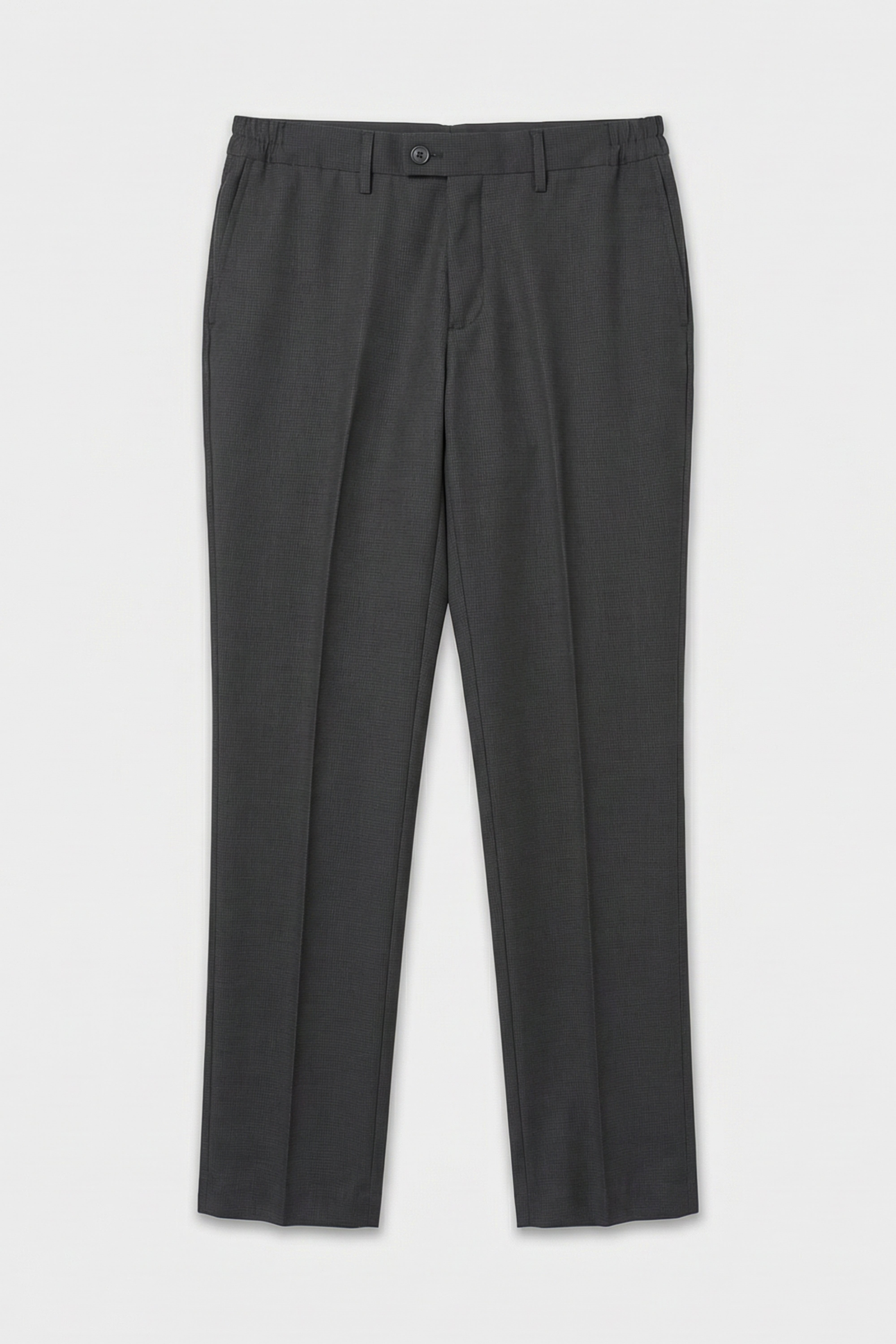 Boys 5-Piece Tailored Fit Formal Suit - Grant - Charcoal Grey Trousers Picture
