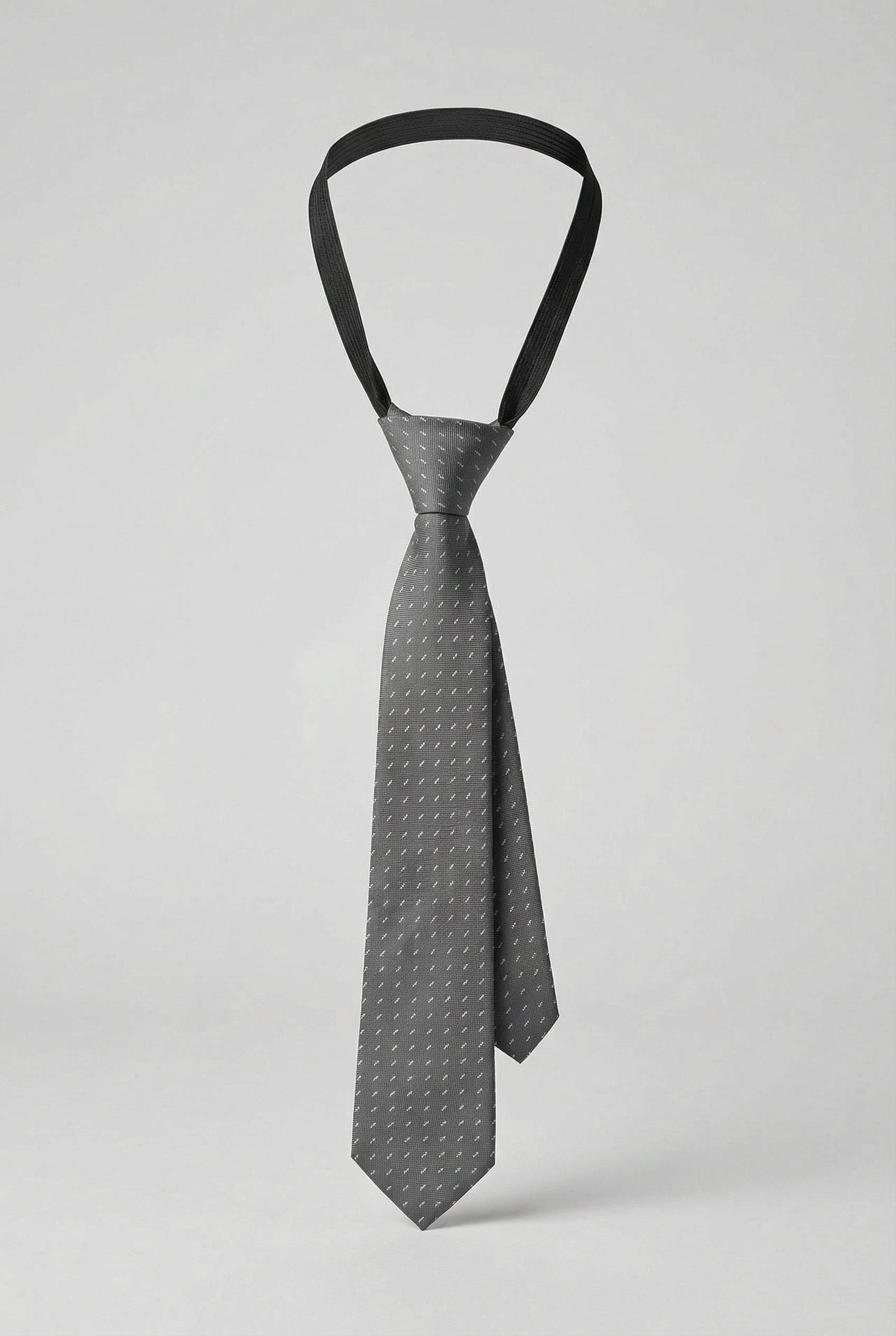 Costume 5 pièces en twill pour garçon, coupe ajustée - Oscar - Noir