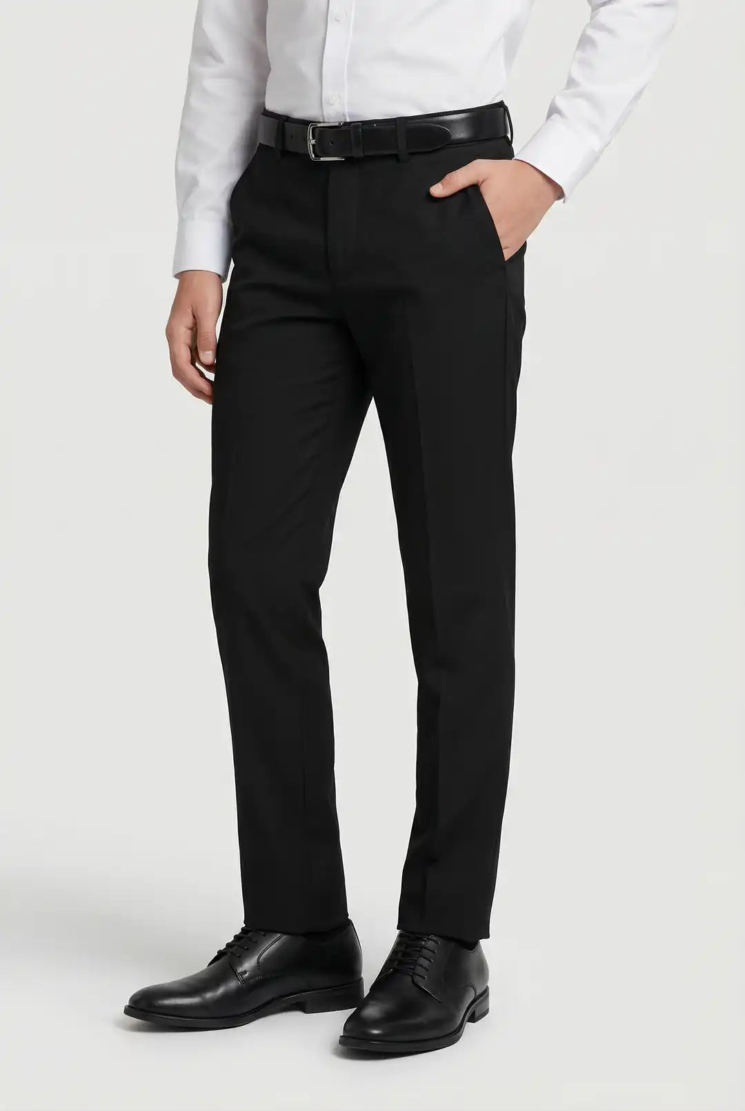 Pantalones formales ajustados Negros para niños