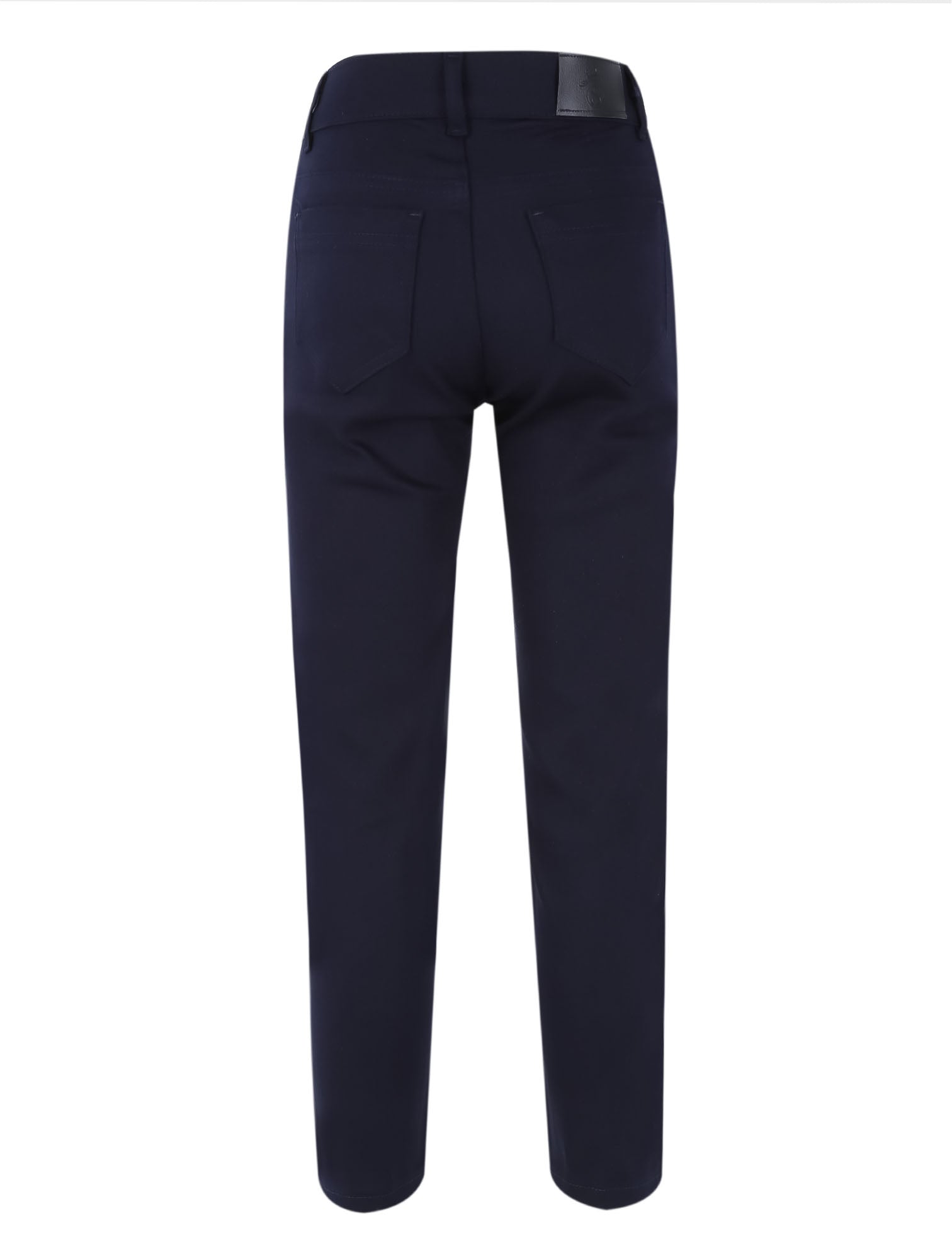 Jungen Casual Stretch Chinohose – Marineblau