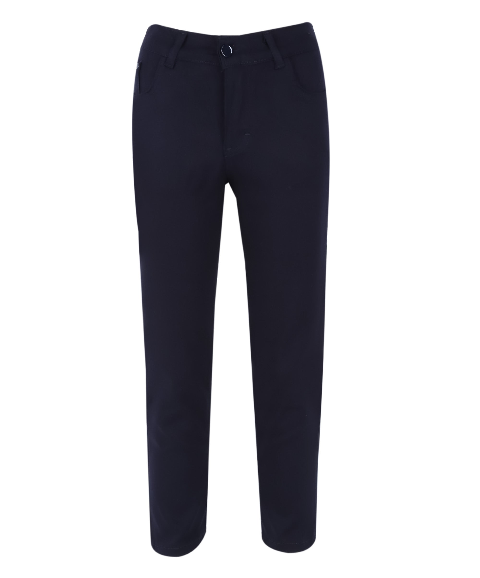 Jungen Casual Stretch Chinohose – Marineblau