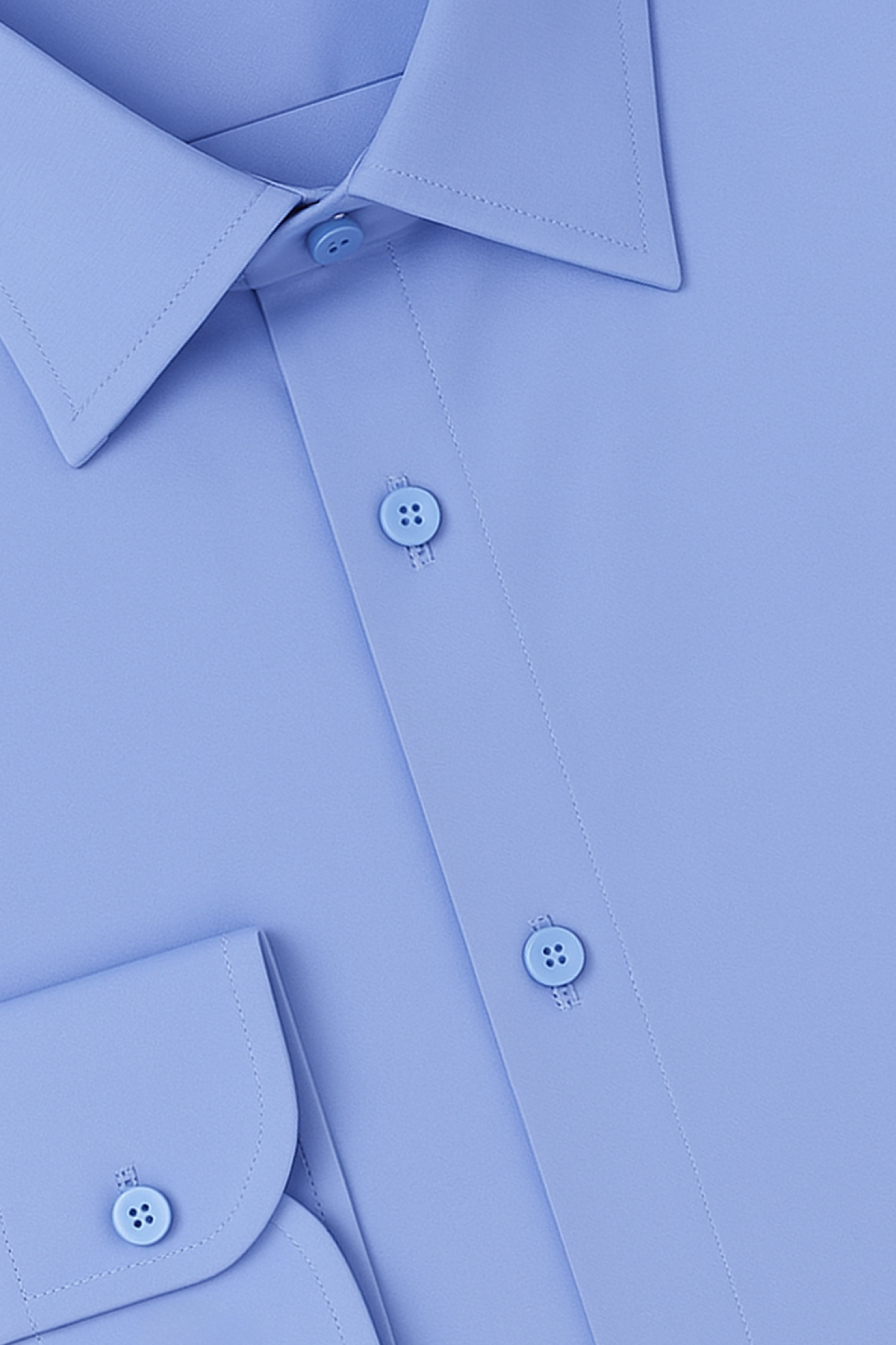 Chemise à col classique pour garçons - Harput - Bleu