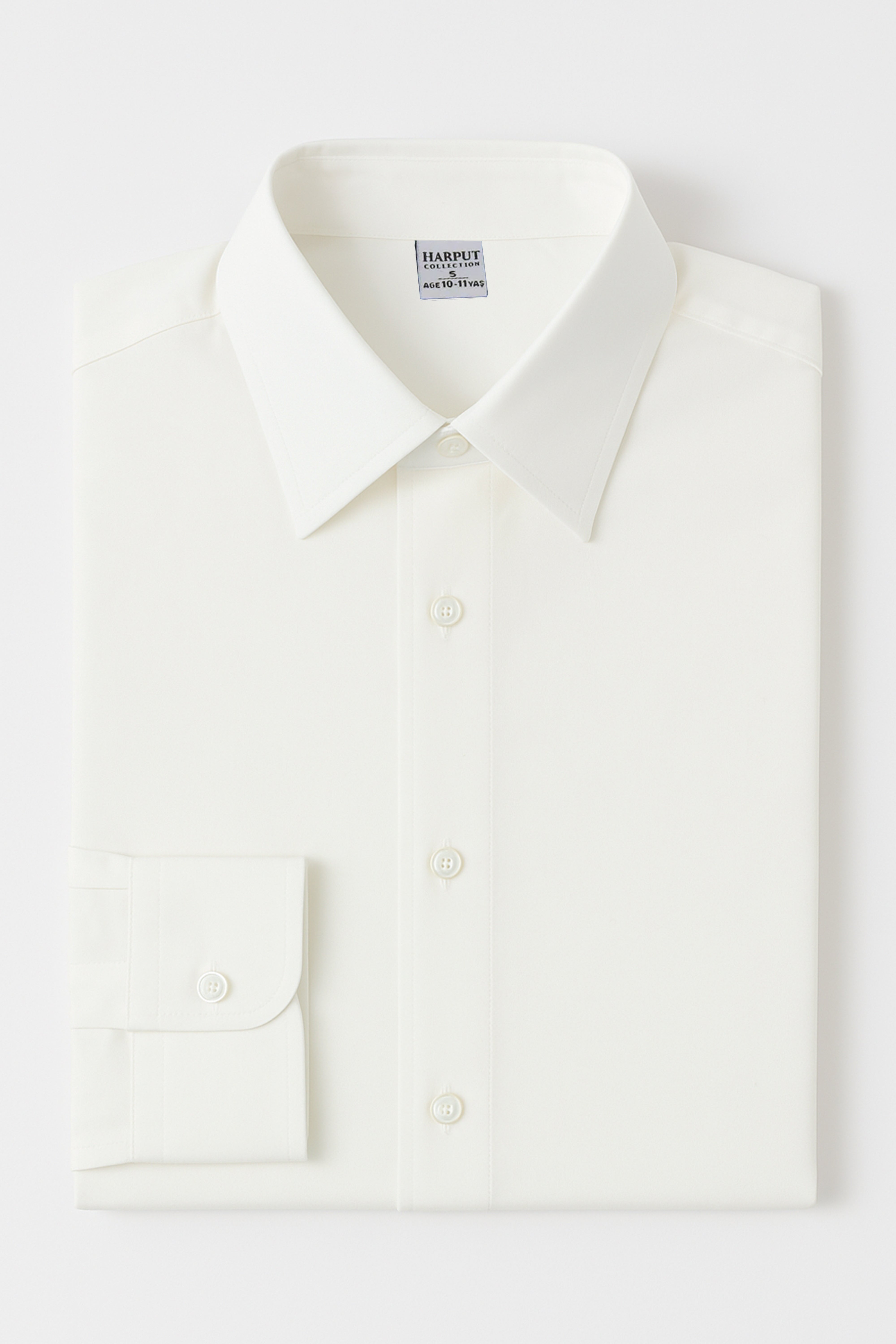 Chemise à col classique pour garçons - Harput - Ivoire