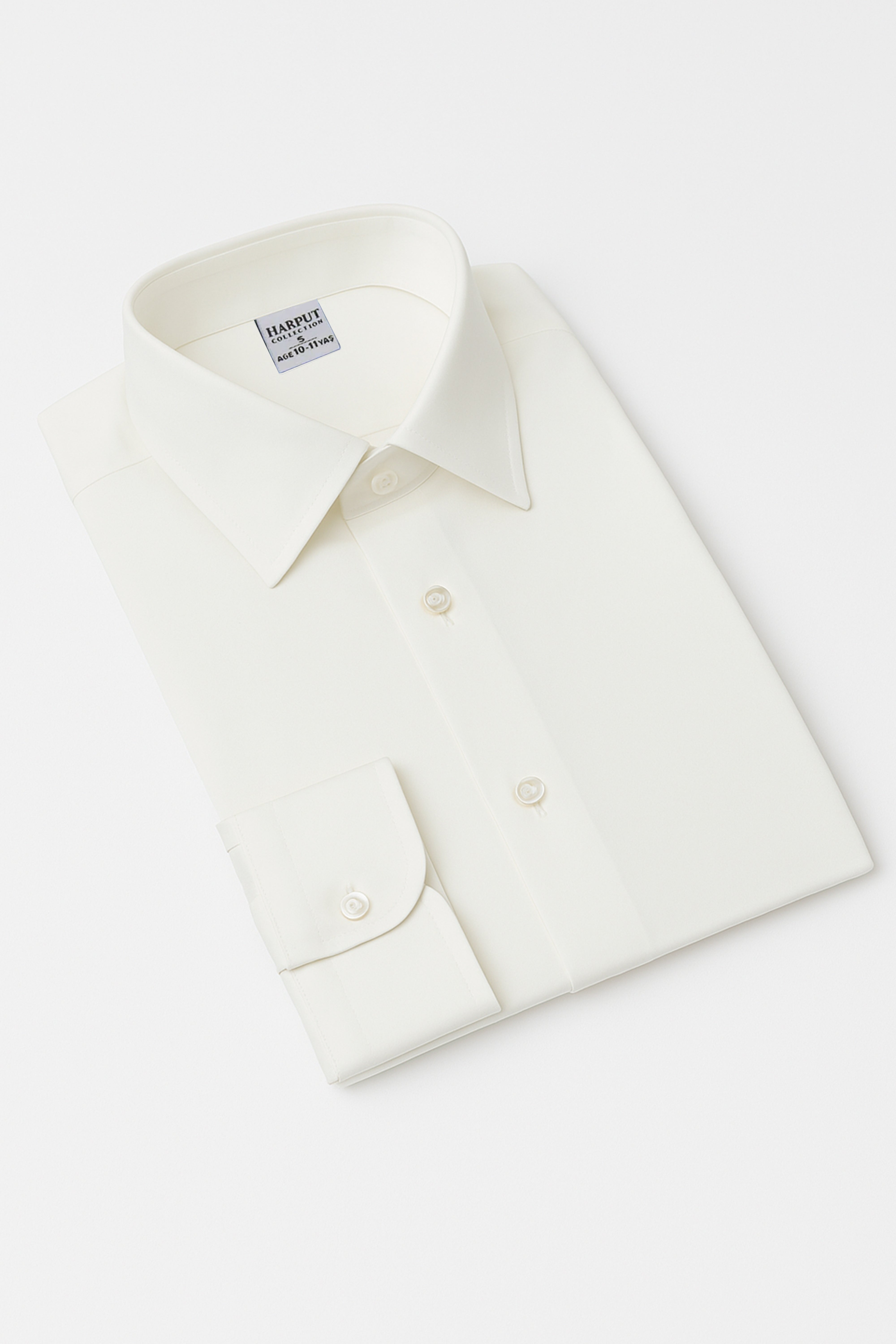 Chemise à col classique pour garçons - Harput - Ivoire