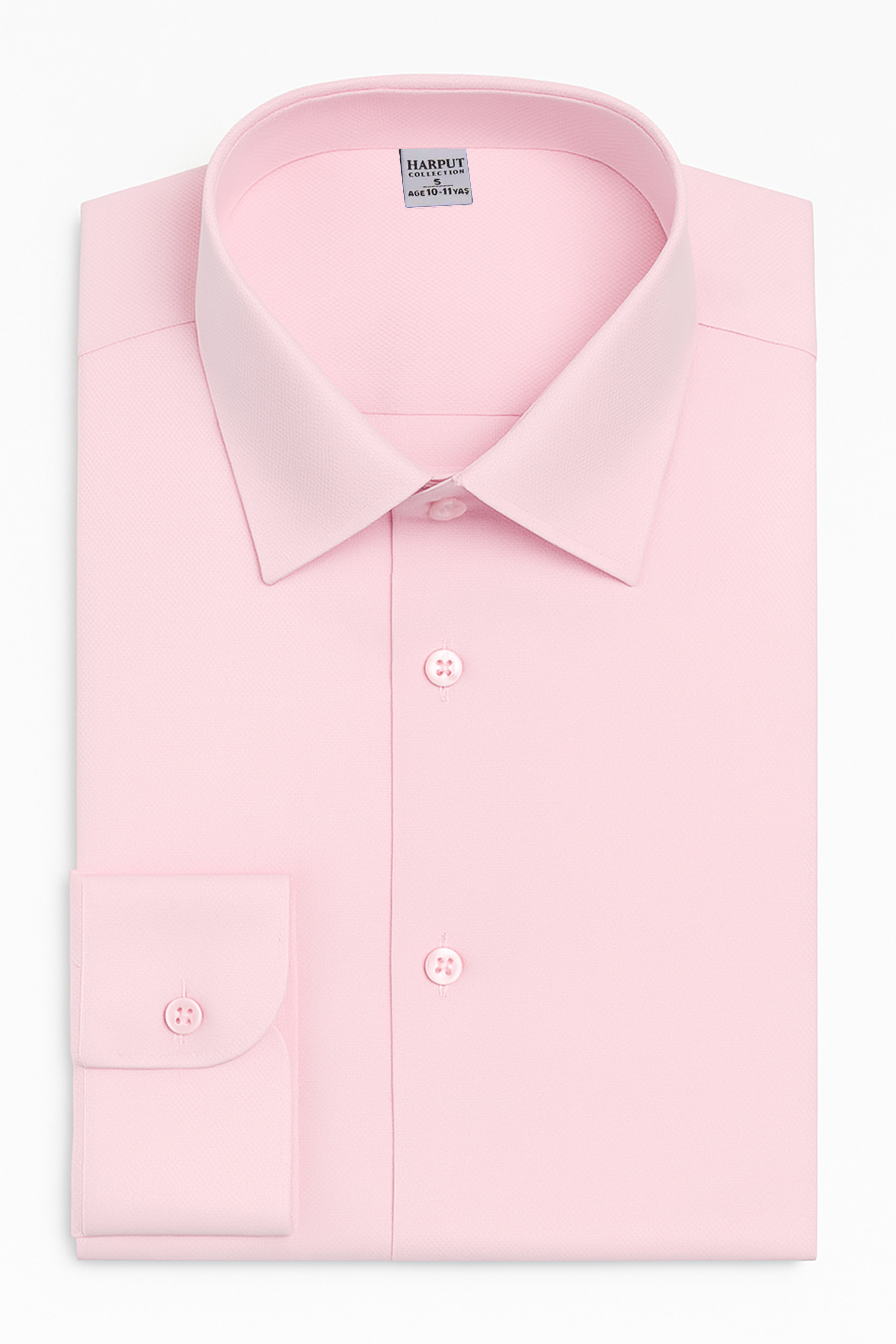 Chemise à col classique pour garçons - Harput - Rose