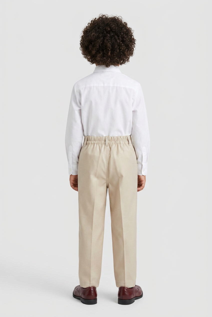 Jungen Formelle Anzughose - Beige