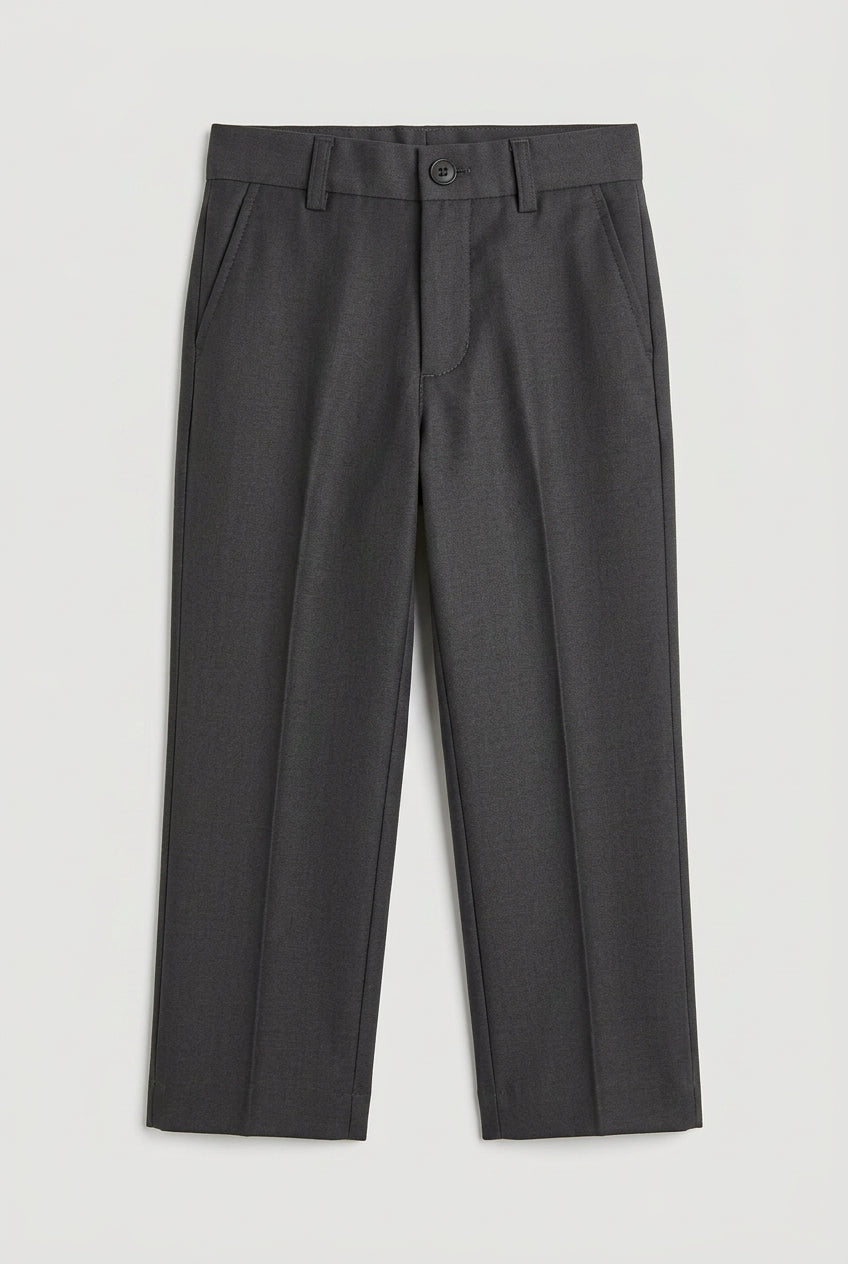 Pantalon de costume habillé pour garçon - Gris
