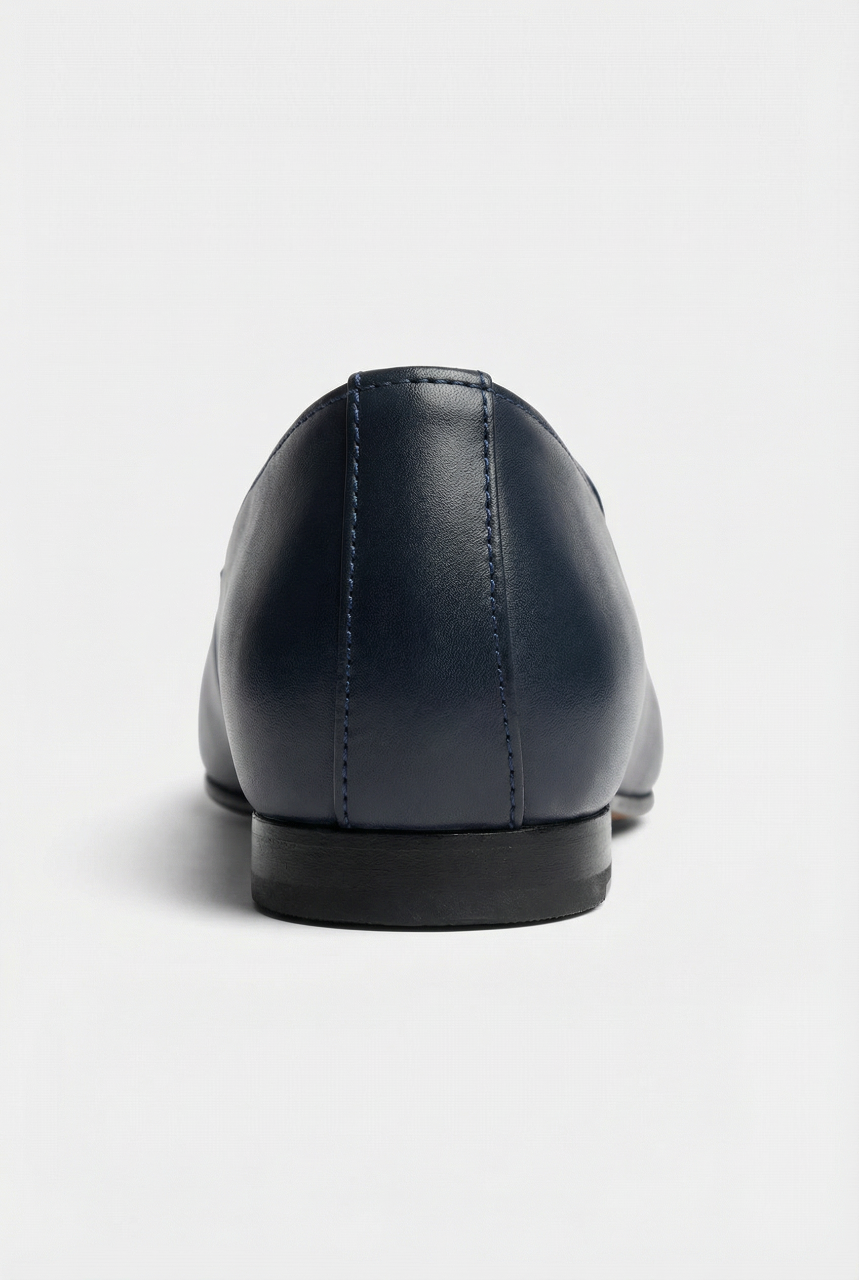 Boys Gold Horsebit Loafer Dress Shoes - Asher Black Back Picture