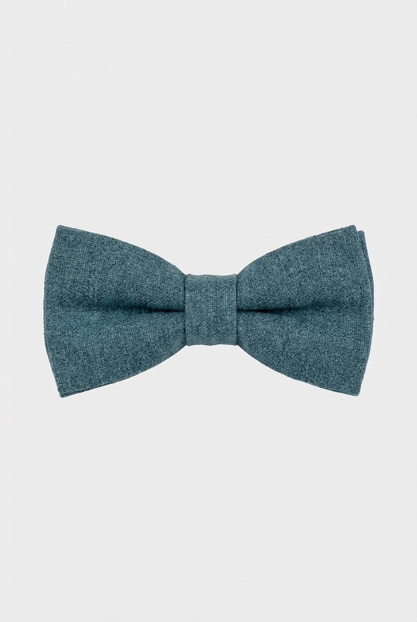 Jungen Slim Fit Texturiertes 8-teiliges formelles Anzugset – Blaugrün