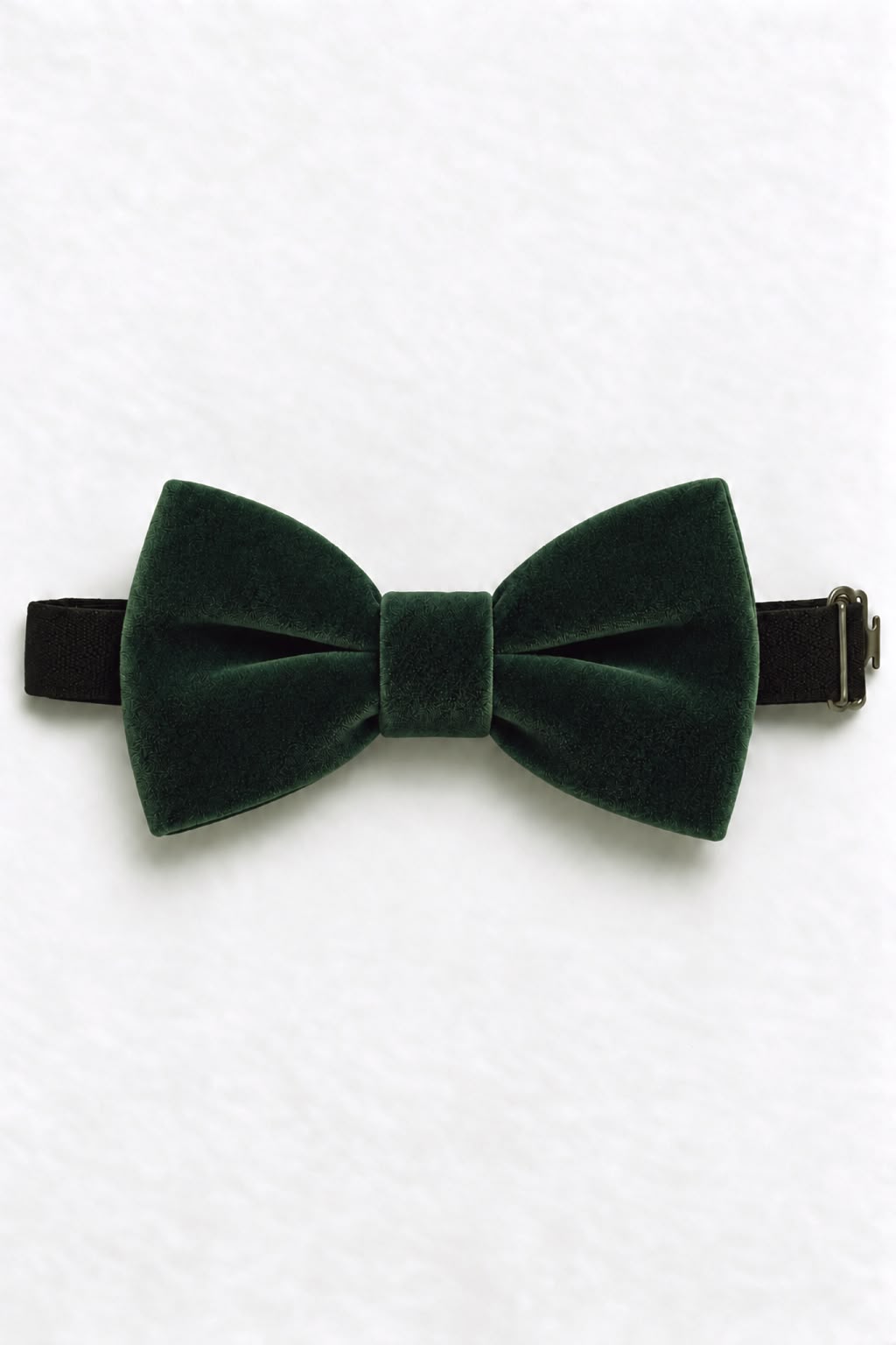 Boys Slim Fit Velvet Dinner Suit - 4-Piece & 5-Piece - SAVOY - Green Bowtie Picture