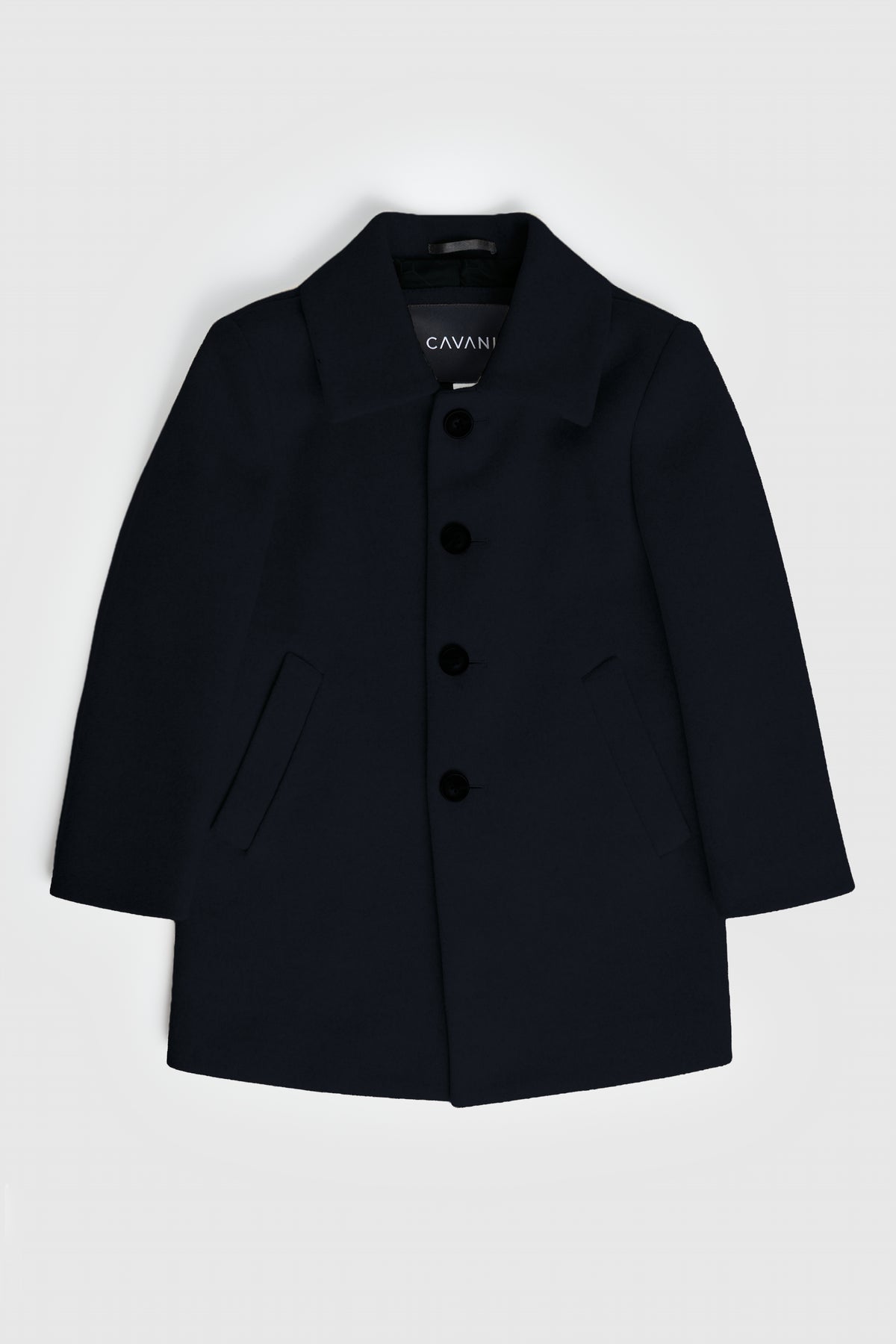 Boys Smart Tailored Formal Overcoat – Cavani Oscar Navy