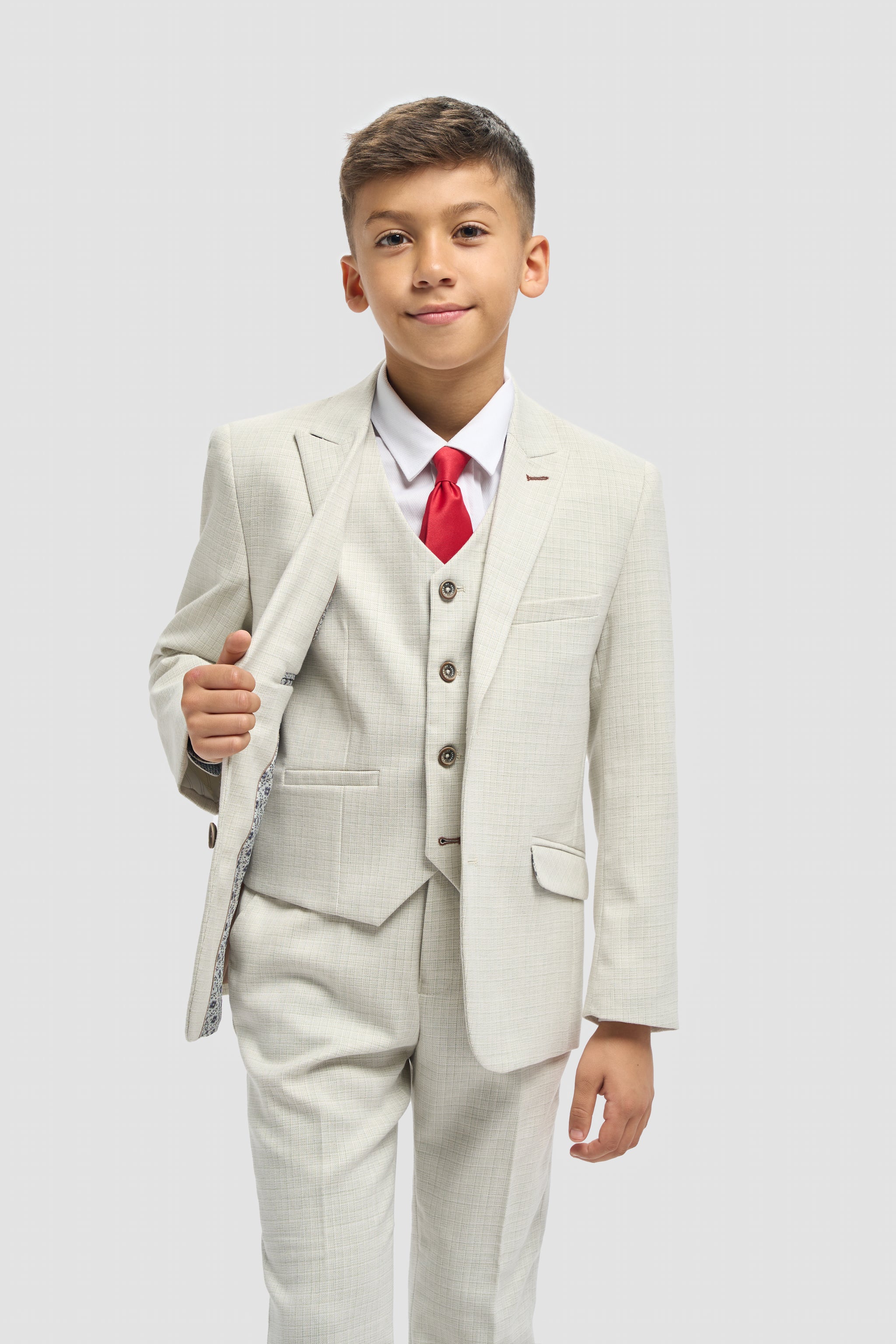 Boys Full Sleeves Suit - Skin main image 1
