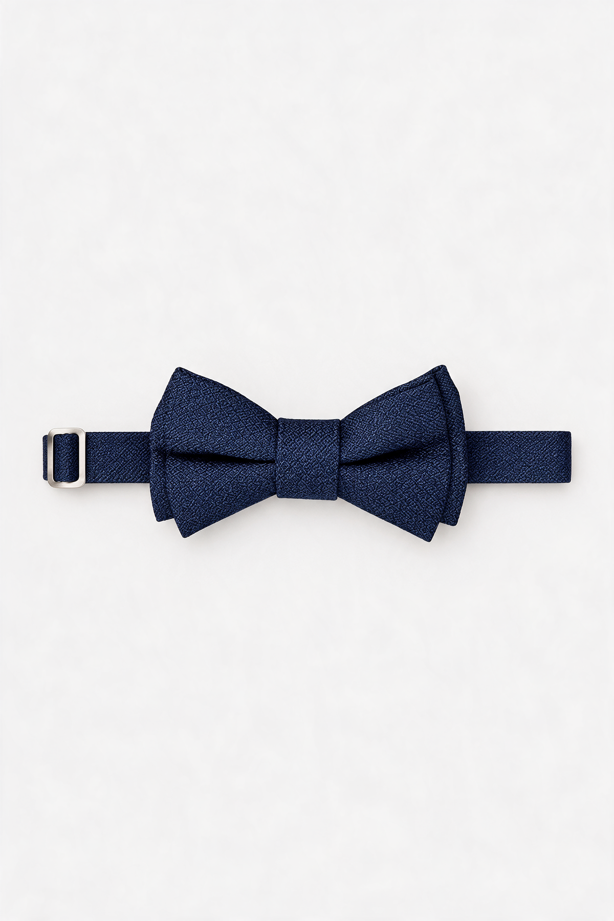 Boys’ 4-Piece Textured Double Breasted Formal Suit - Montero Navy bowtie picture