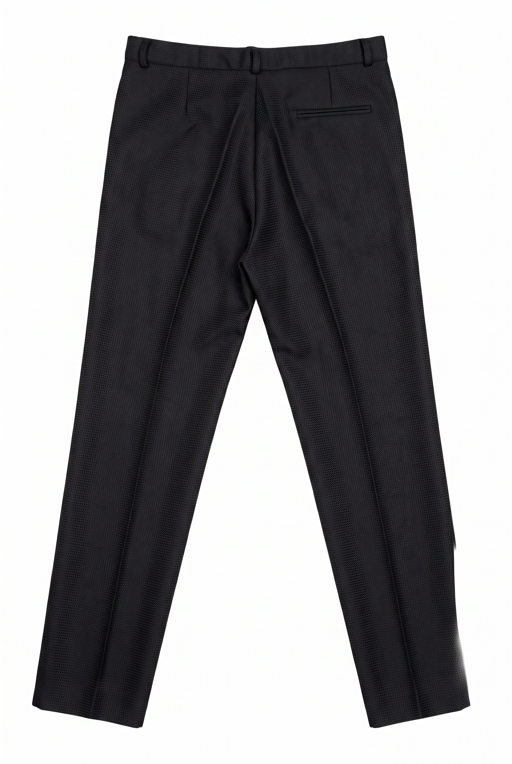 Boys' 5-Piece Textured Double Breasted Waistcoat Suit - MATRIX - Black