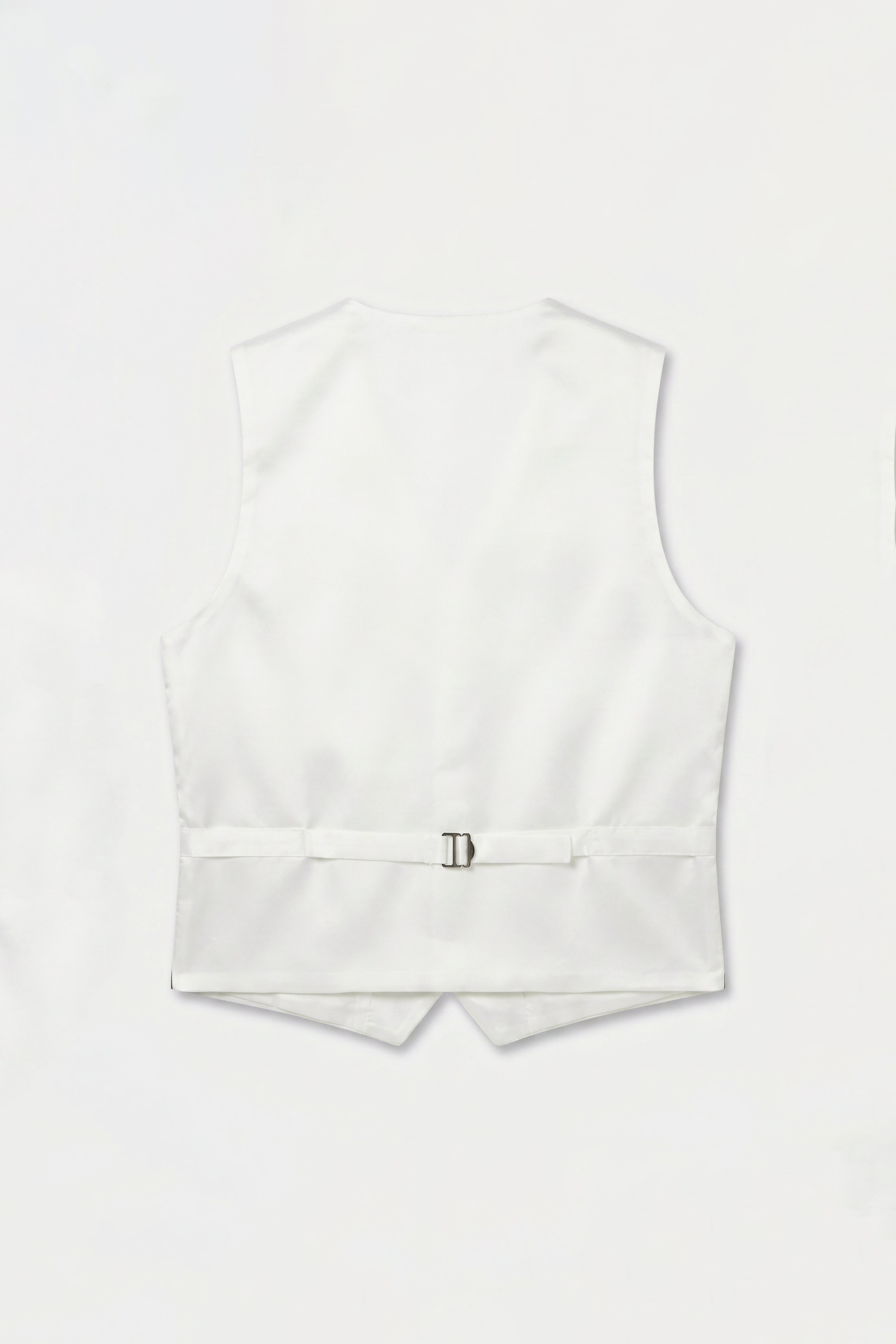 Boys 6-Piece Tuxedo Dinner Suit with Double Breasted Waistcoat - DAMATLIK W - Ivory