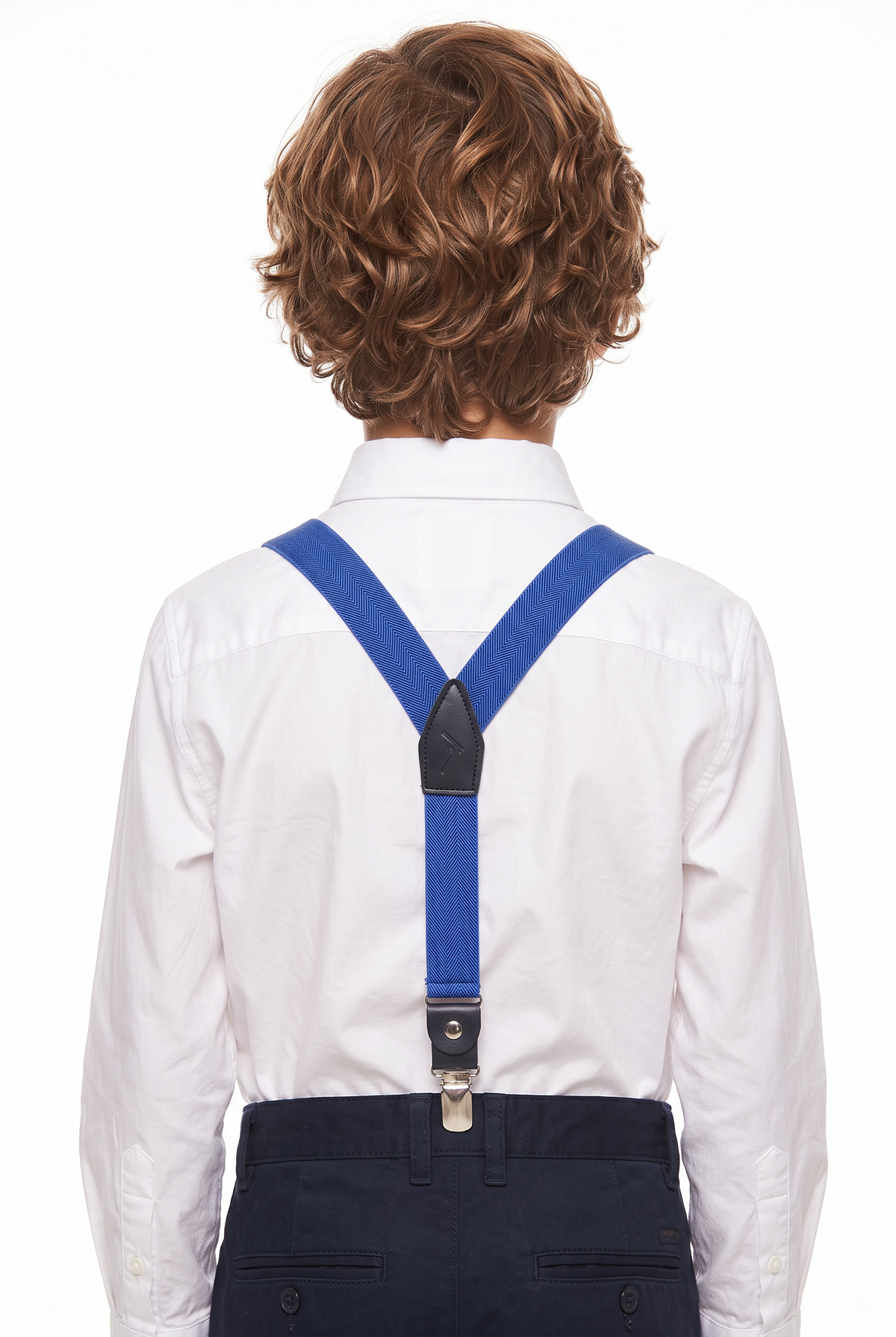 Tirantes ajustables en forma de Y para niños - Azul real