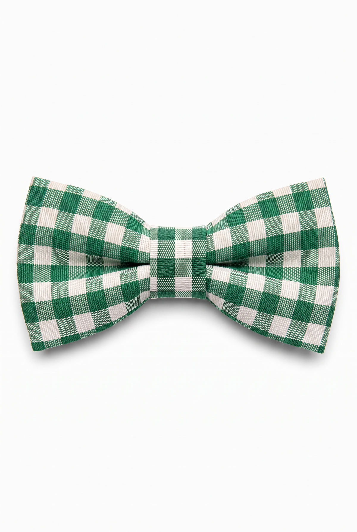 Boys' Checkered Bow Tie - BWC - Light Green