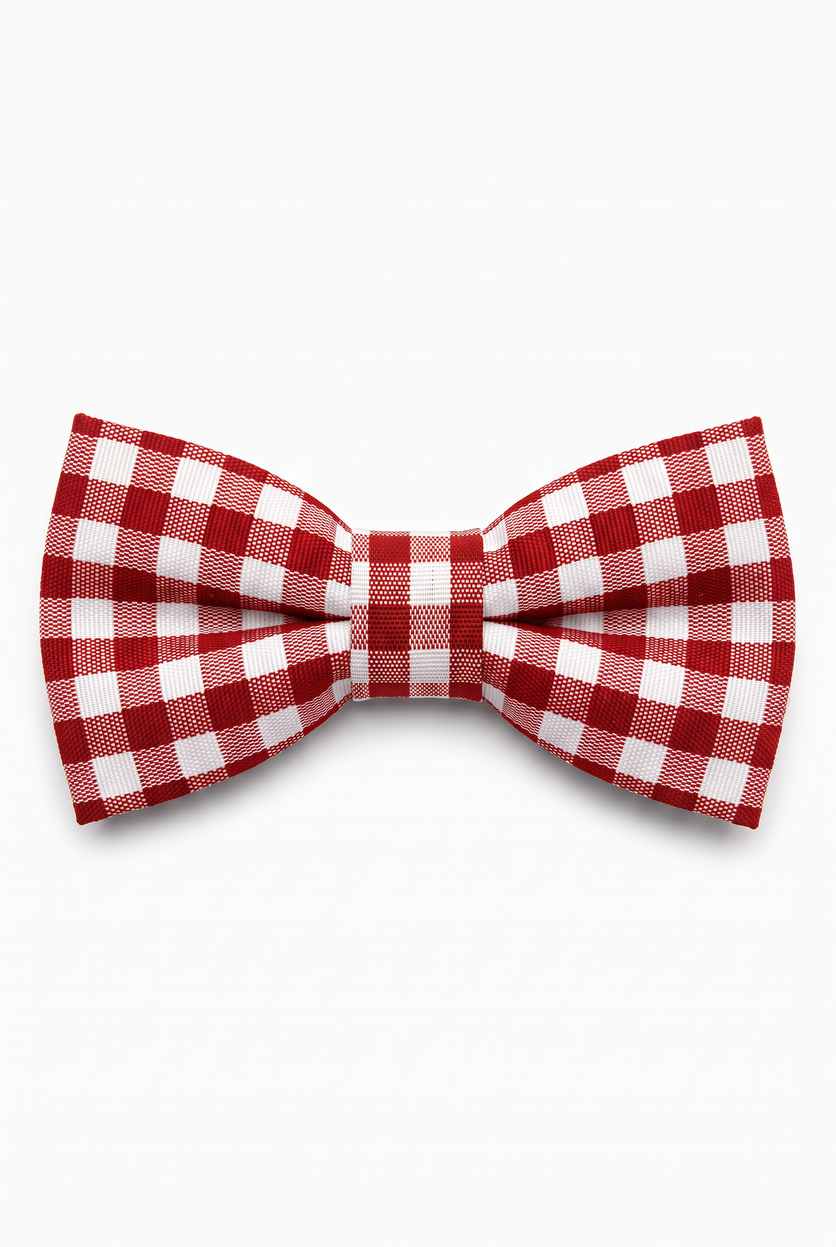 Boys' Checkered Bow Tie - BWC - Red