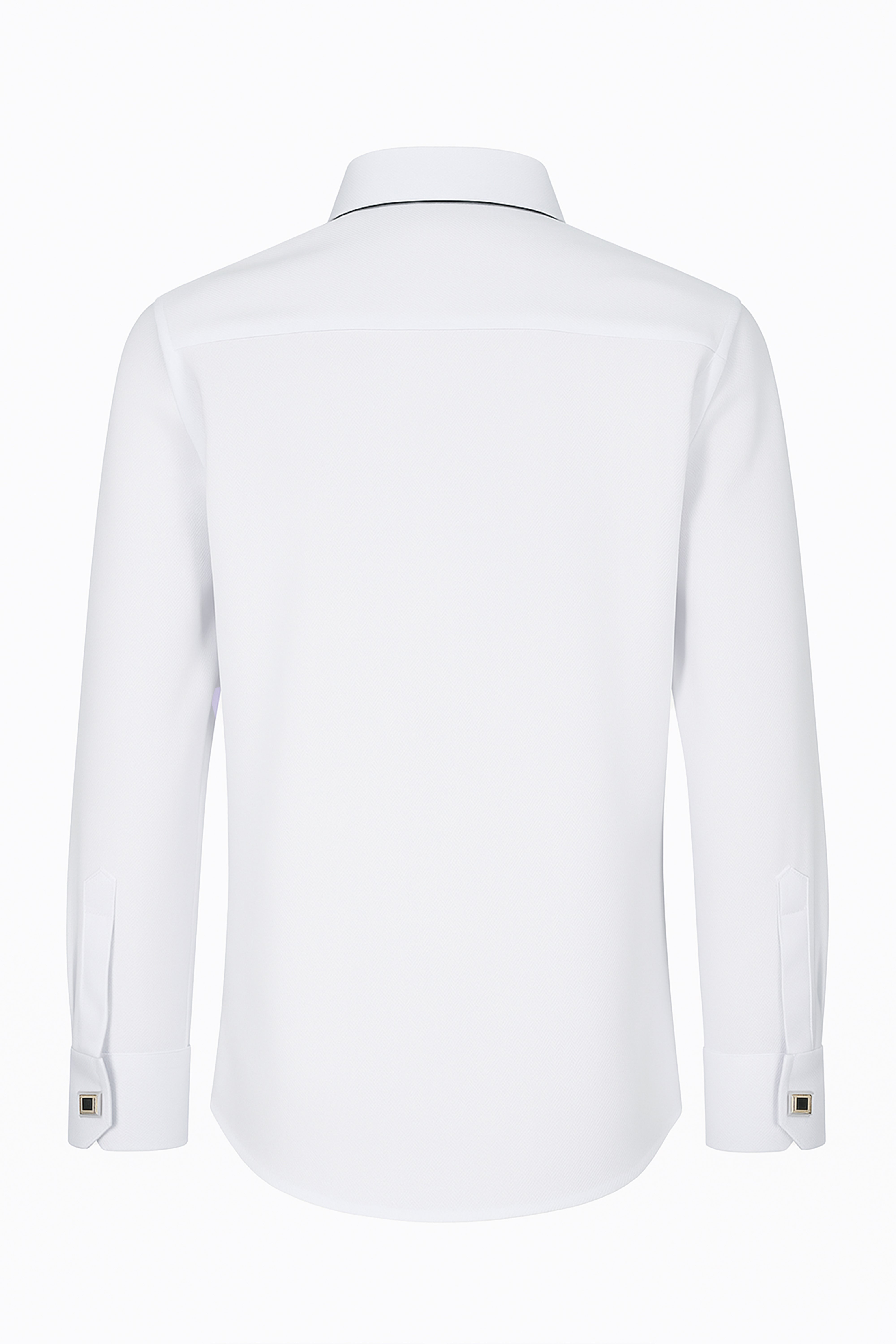 Boys’ Cotton Cufflink Formal Shirt - Harput- White