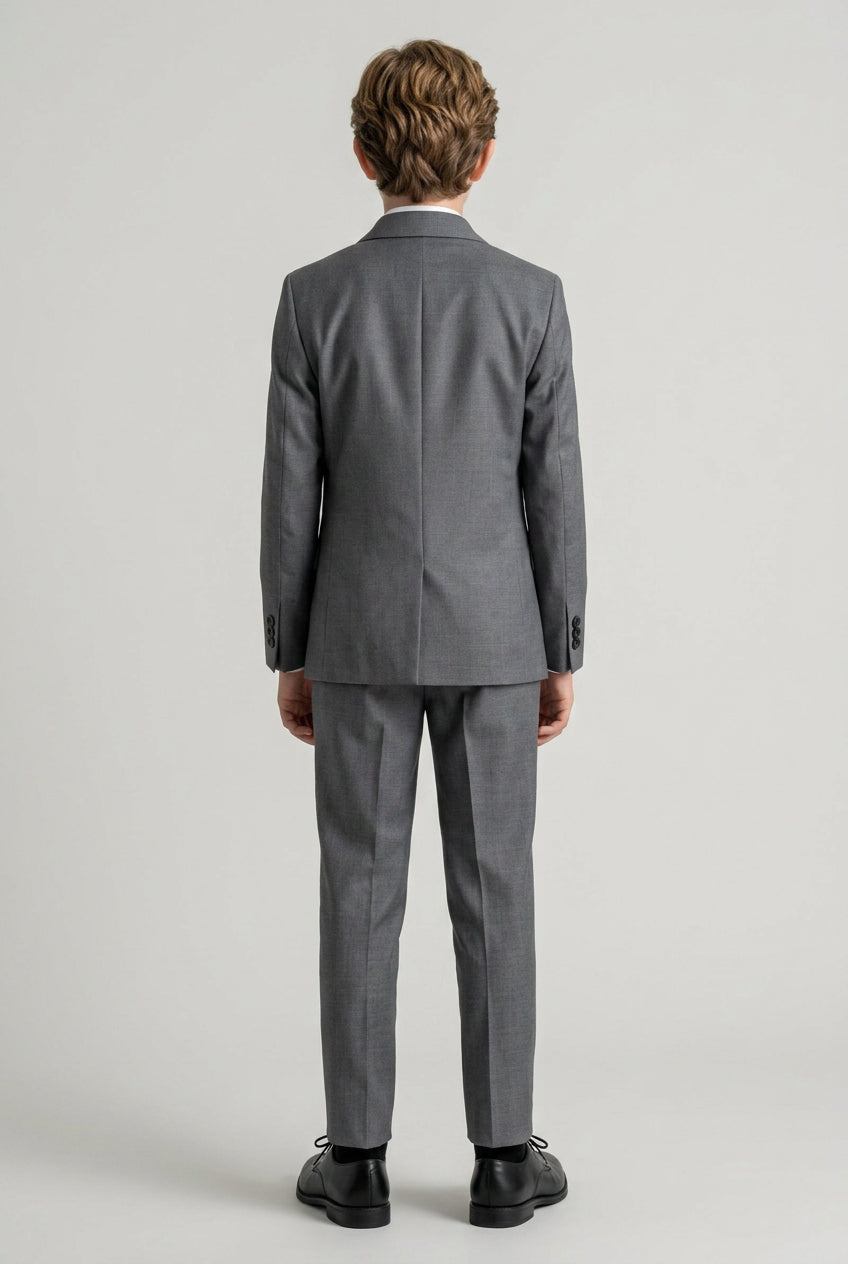 Conjunto de traje formal para niños - Gris