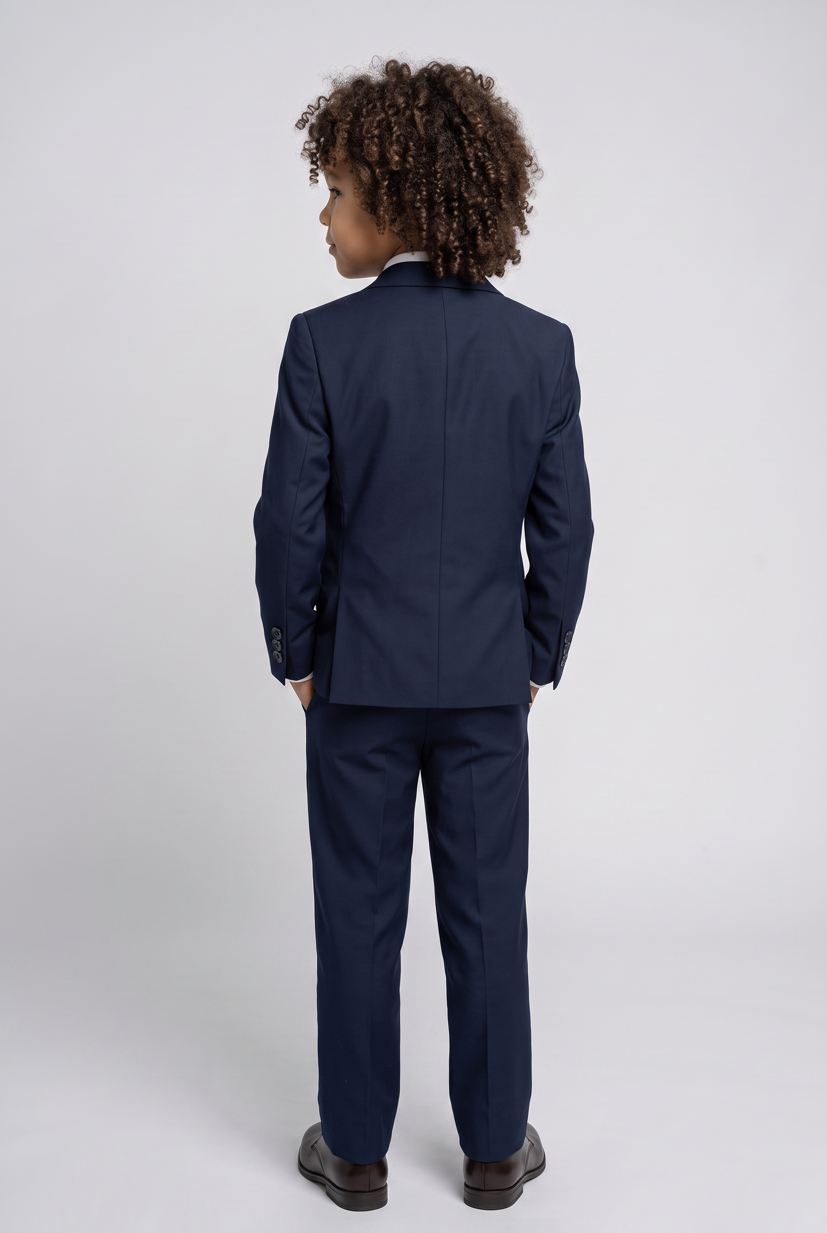 Completo da ragazzo blu marina francese - Blu marina