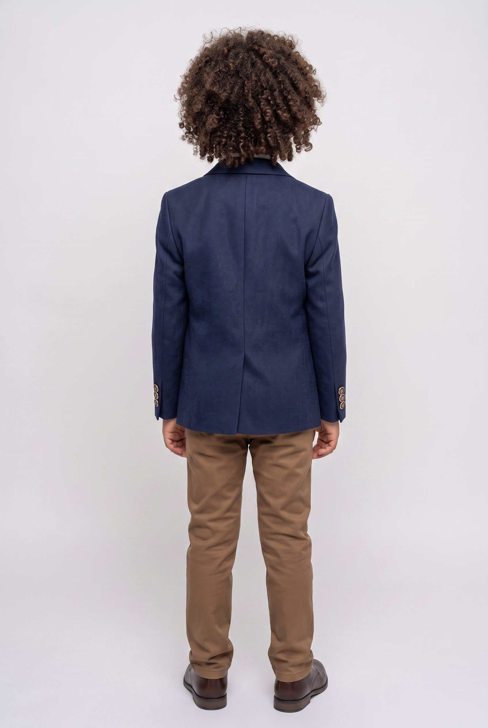 Jungen Slim Fit Anzug - HENRY - Navyblau