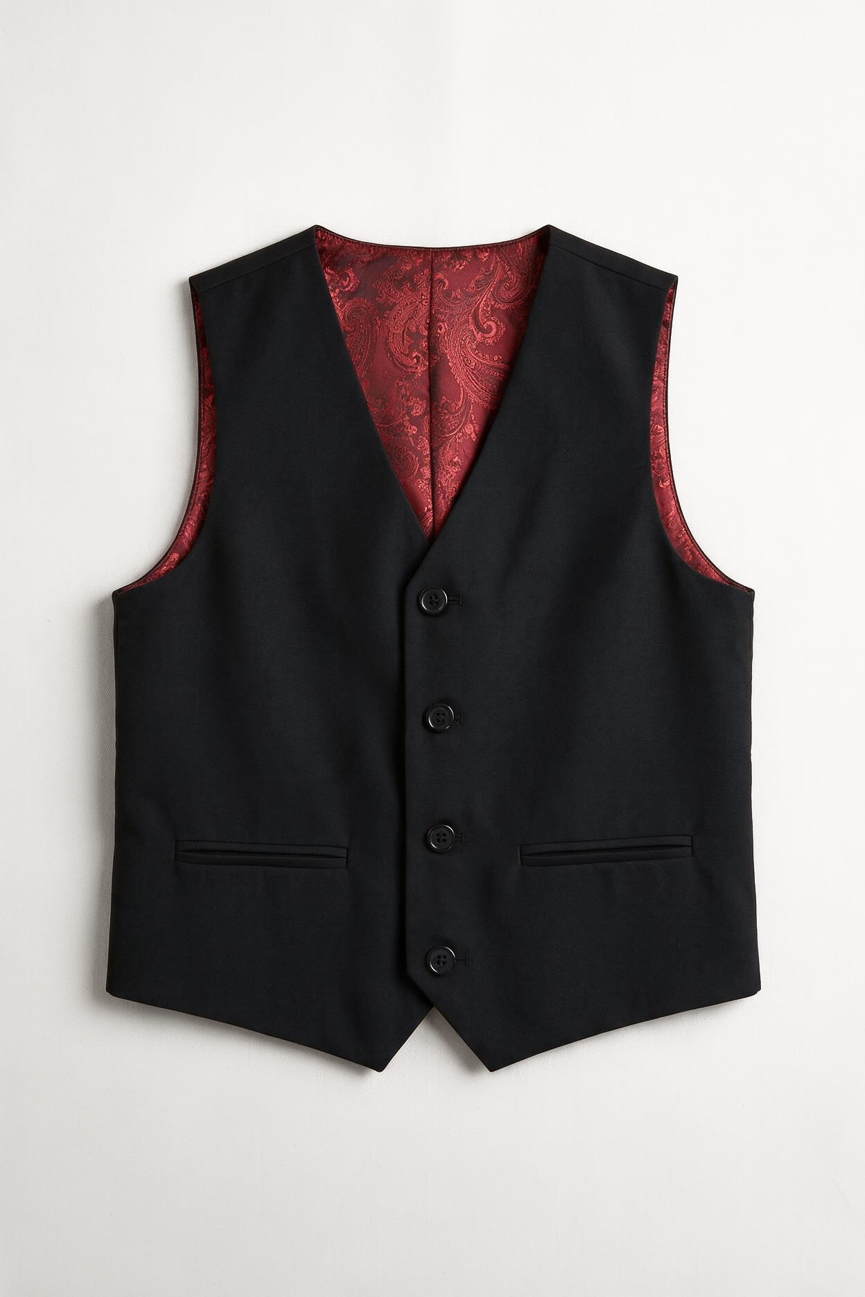 Costume noir sur mesure pour garçon - PARKER - Noir
