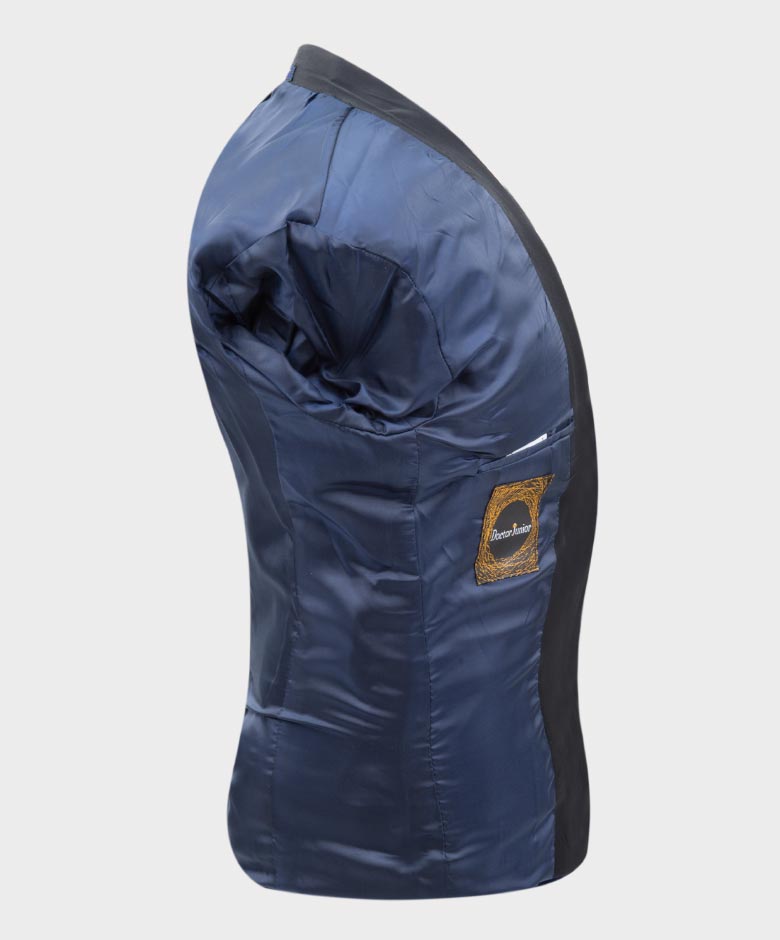 Jungen Samt Smoking Blazer-Set - KINGSMAN - Marineblau
