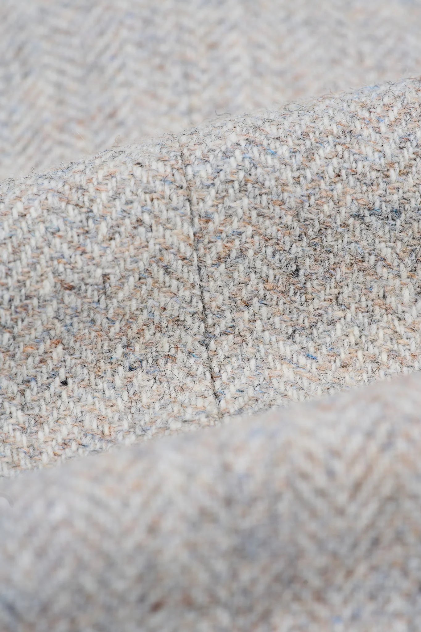 Conjunto de Traje de 3 Piezas de Lana con Espiga a Juego para Padre e Hijo - Thomas - Gris Perla