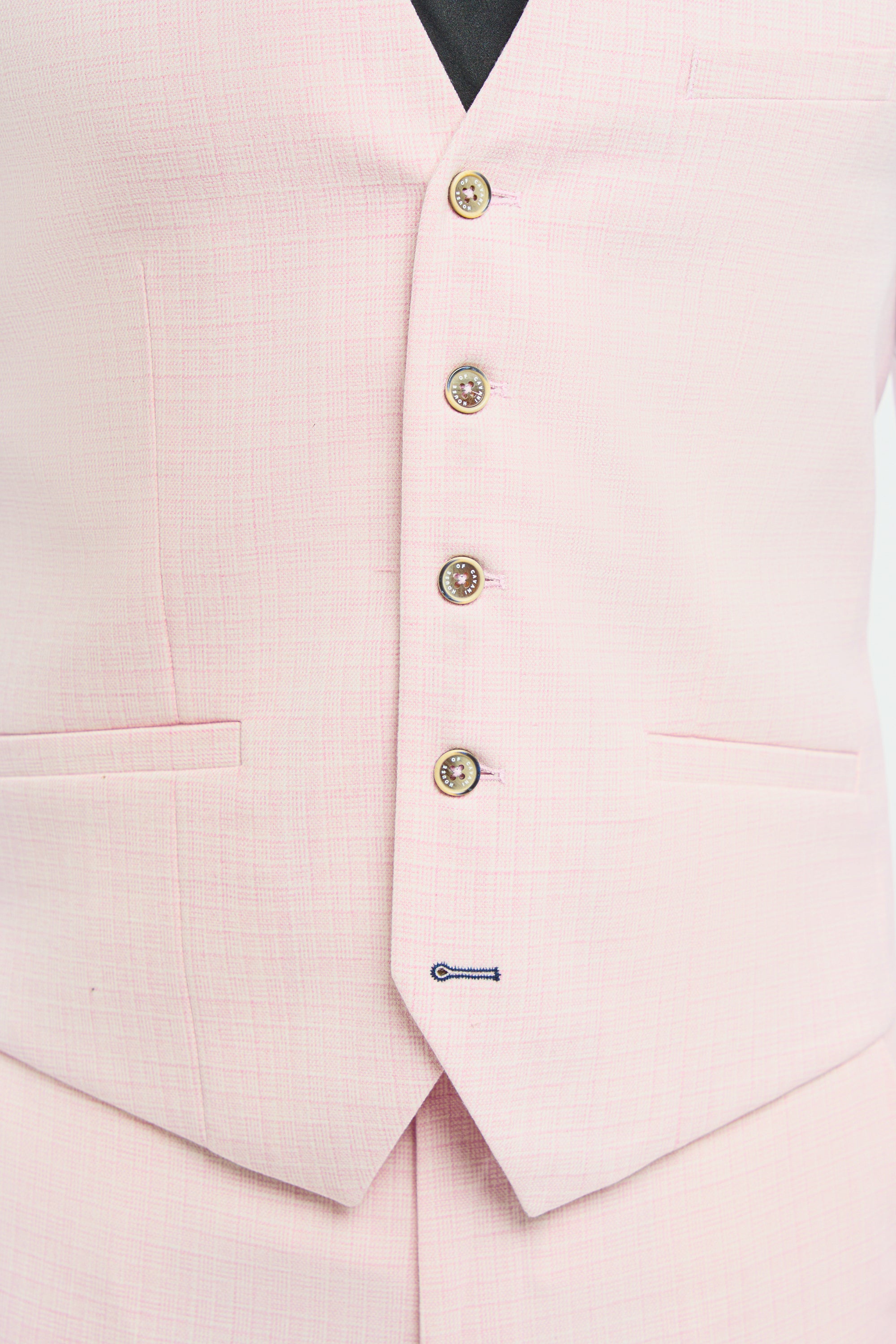 Father & Son Matching Textured 3-Piece Suit Set - Tropez Mauve