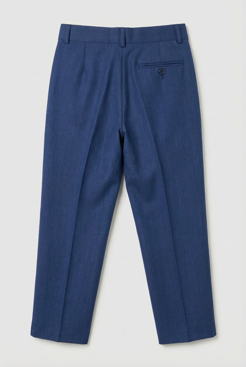 4-teiliger Slim Fit Twillanzug für Jungen - Mitternachtsblau