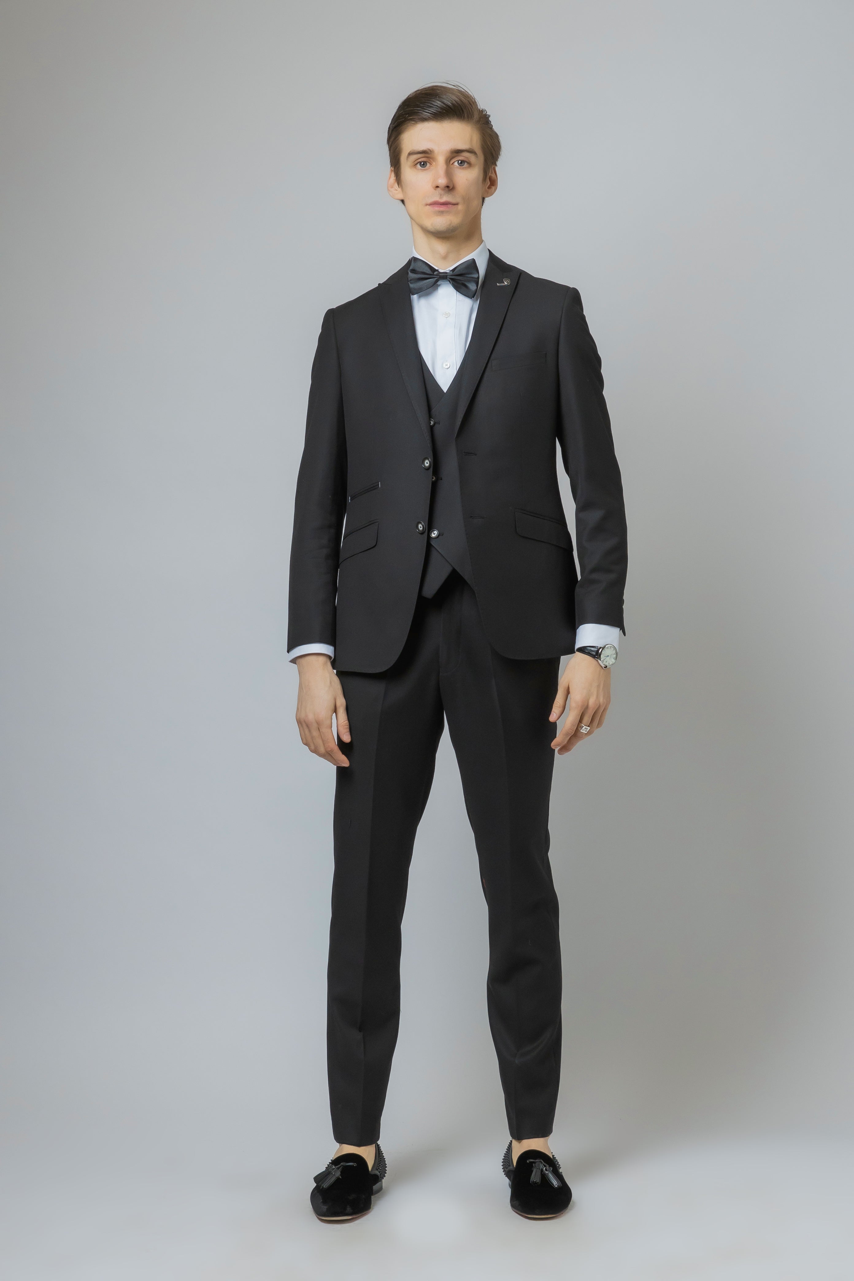 Men's Slim Fit Suit - JACK - Black