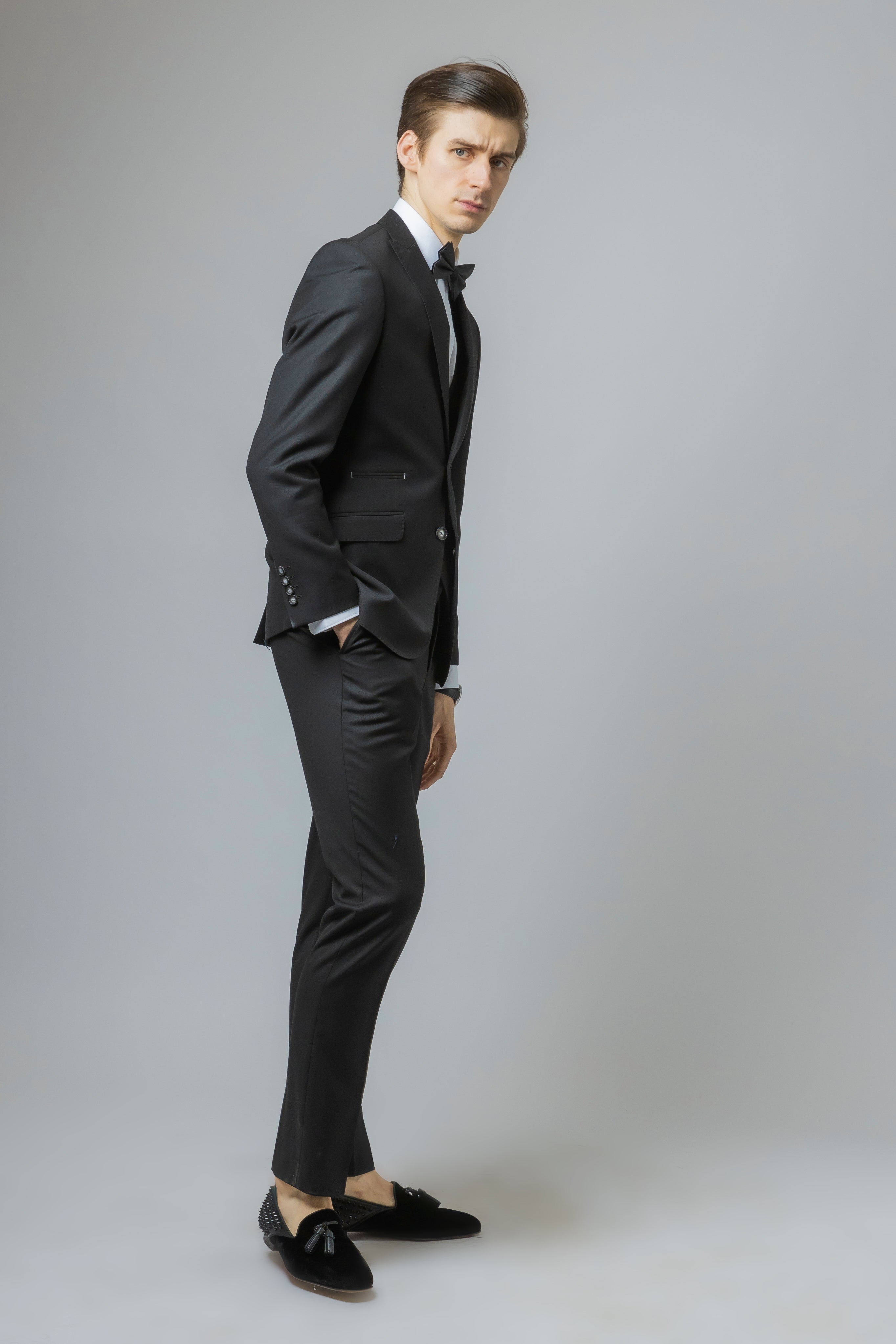 Men's Slim Fit Suit - JACK - Black