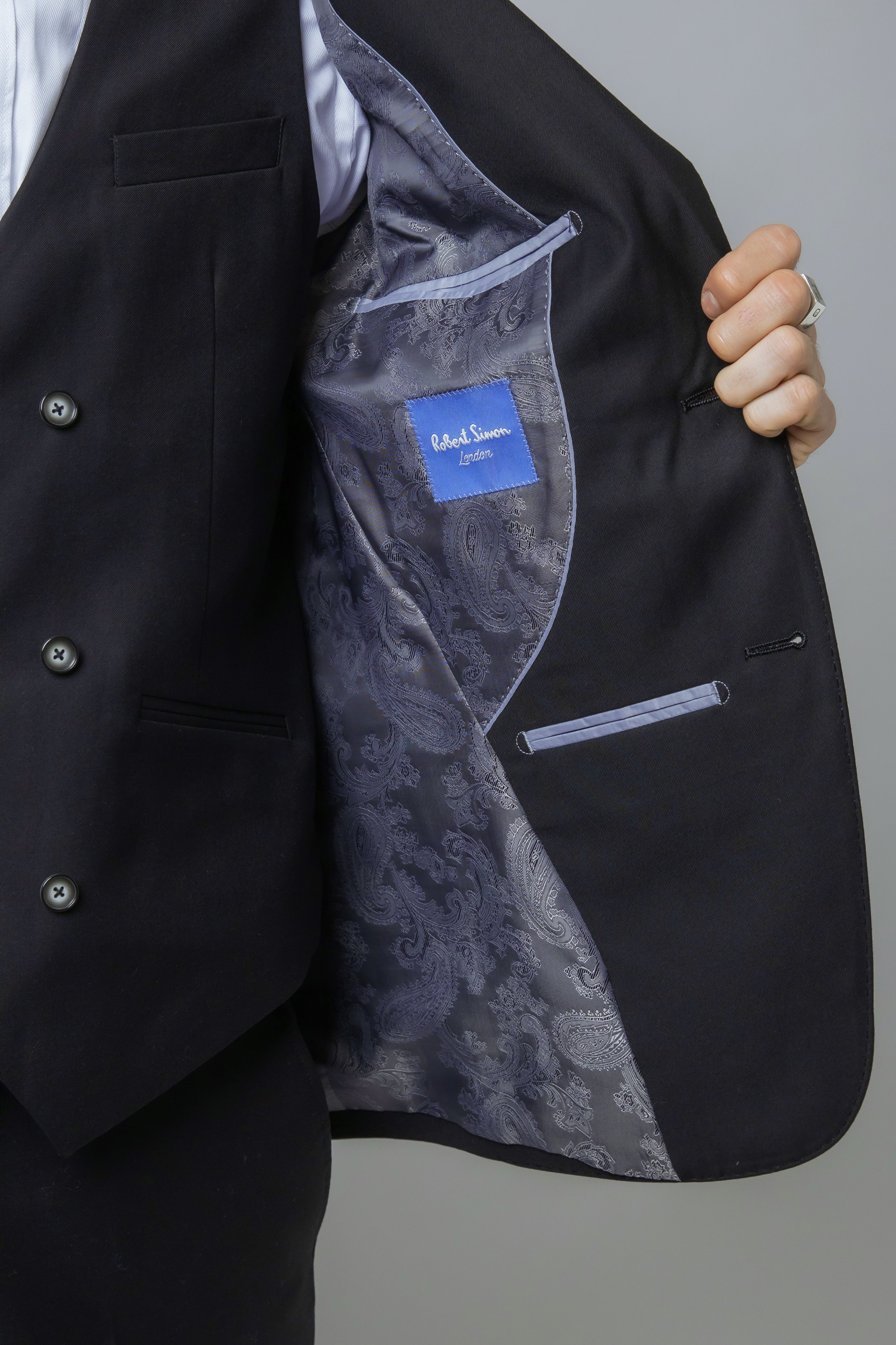 Costume homme coupe slim - JACK - Noir