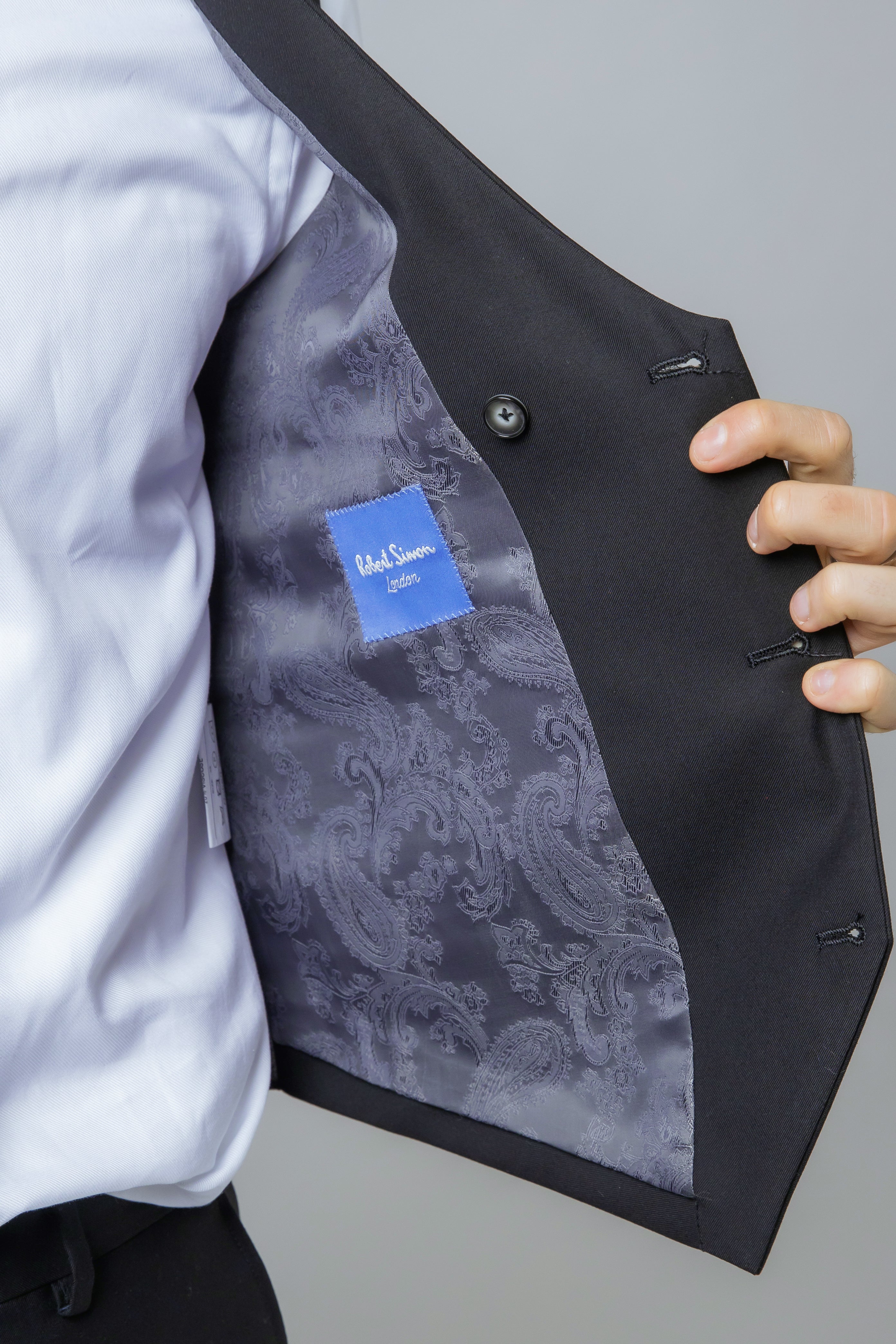 Men's Slim Fit Suit - JACK - Black