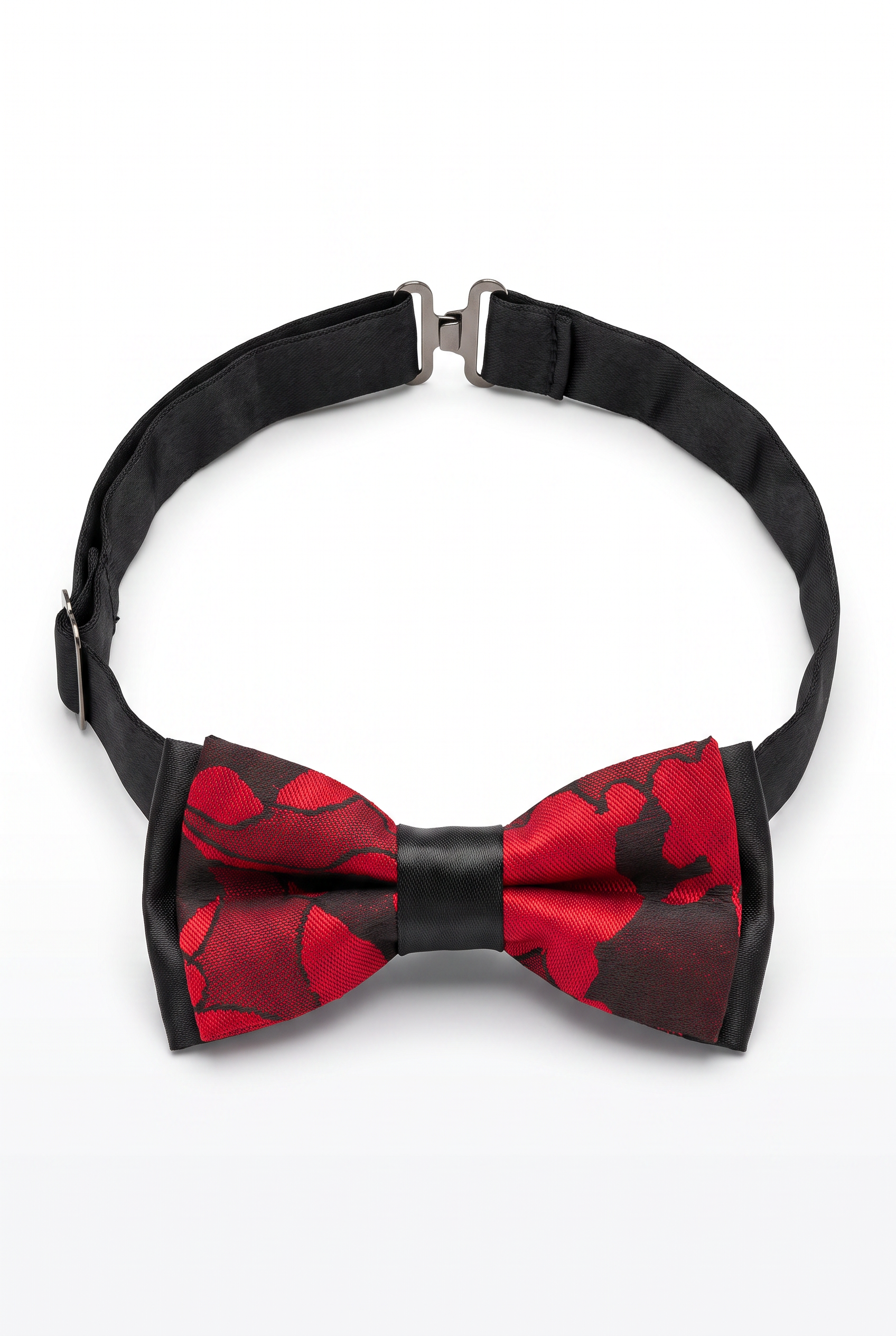 Kids Bow Tie – Adjustable Pre-Tied Bow Tie for Boys - Lennon Red Picture
