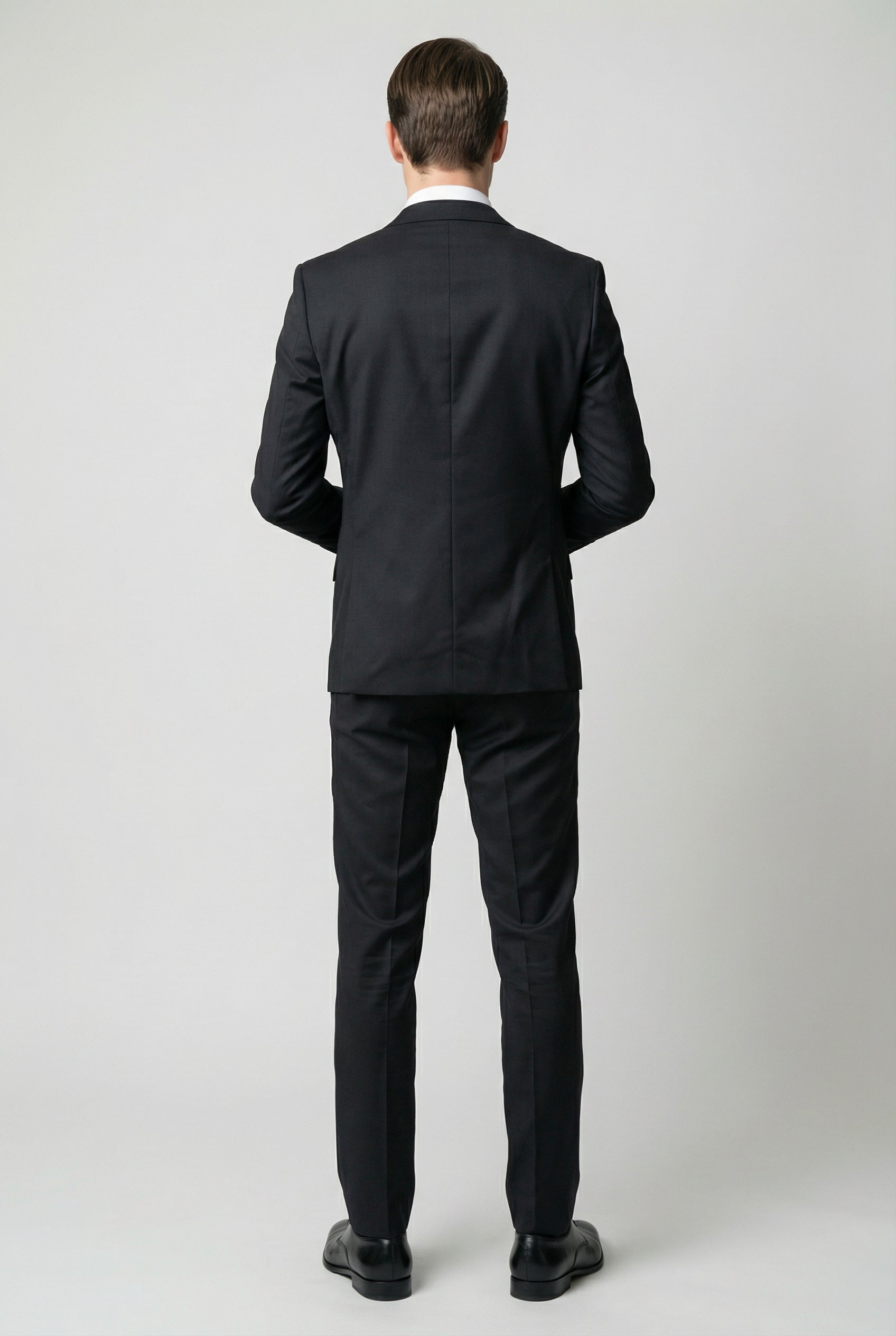 Traje formal de hombre de 2 piezas con doble botonadura - CARSON BLACK