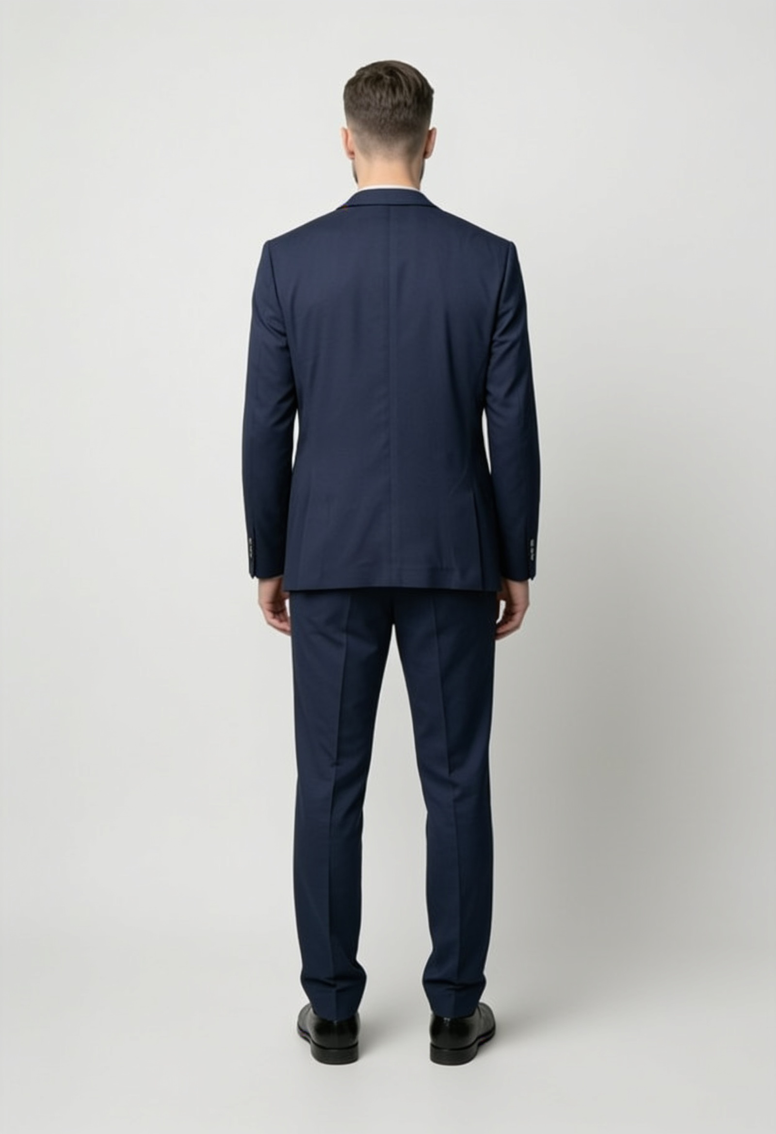 Herren 3-teiliger formeller Anzug - Modell PORTER NAVY BLAU