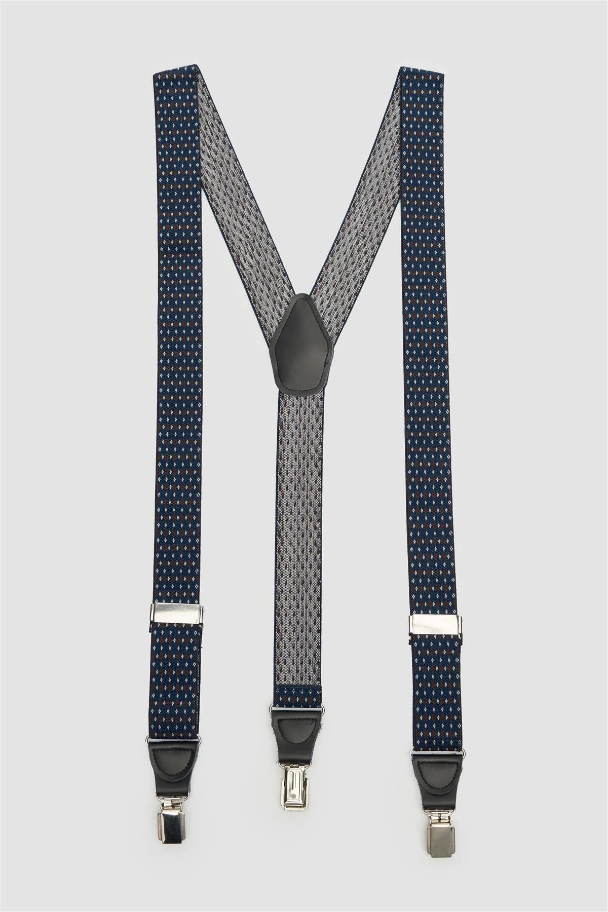 Men’s Patterned Braces with Adjustable Straps