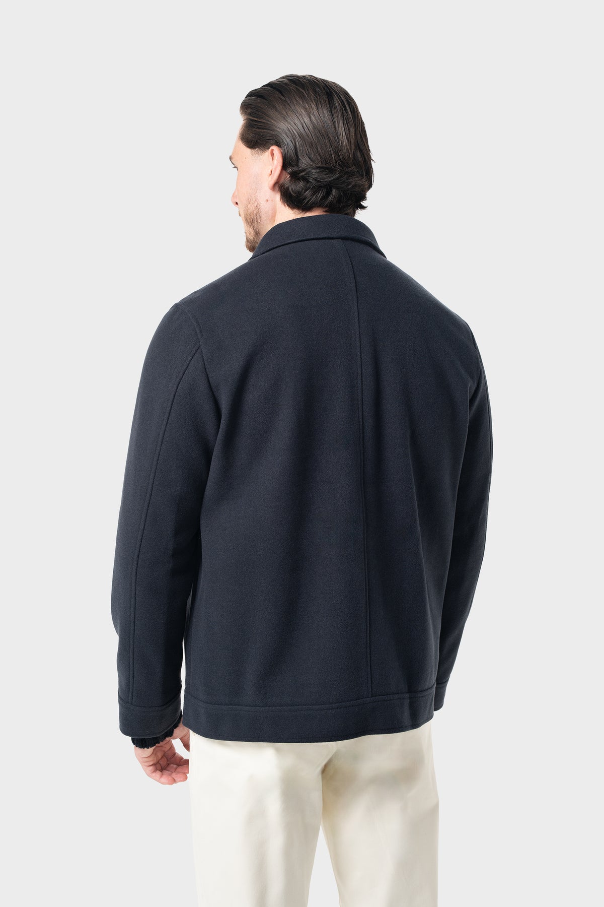 Men’s Short Jacket - Cavani Steed Navy
model back picture