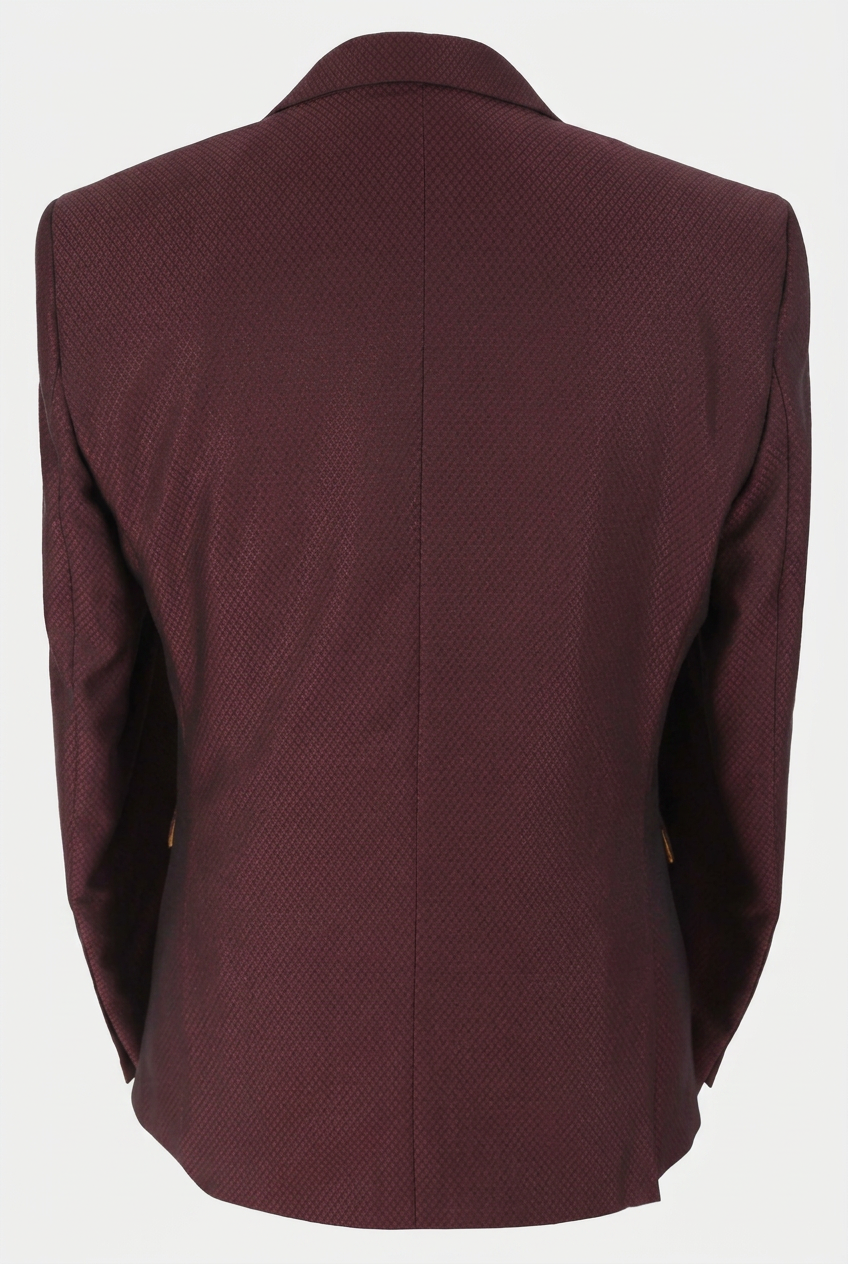 Costume formel 2 pièces coupe slim pour homme - Modèle MYERS WINE