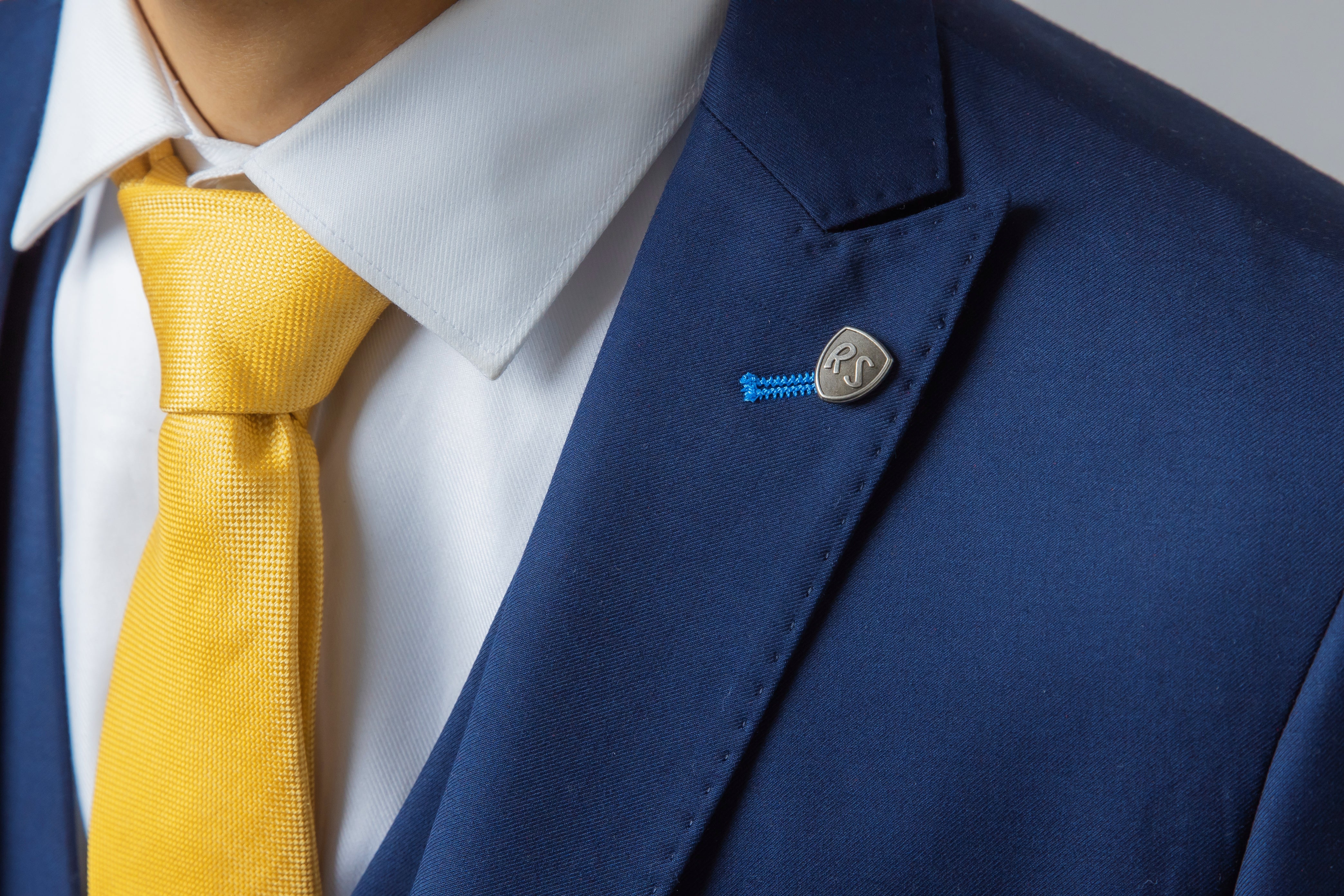 Traje azul marino ajustado para hombre - ISAAC - Azul marino