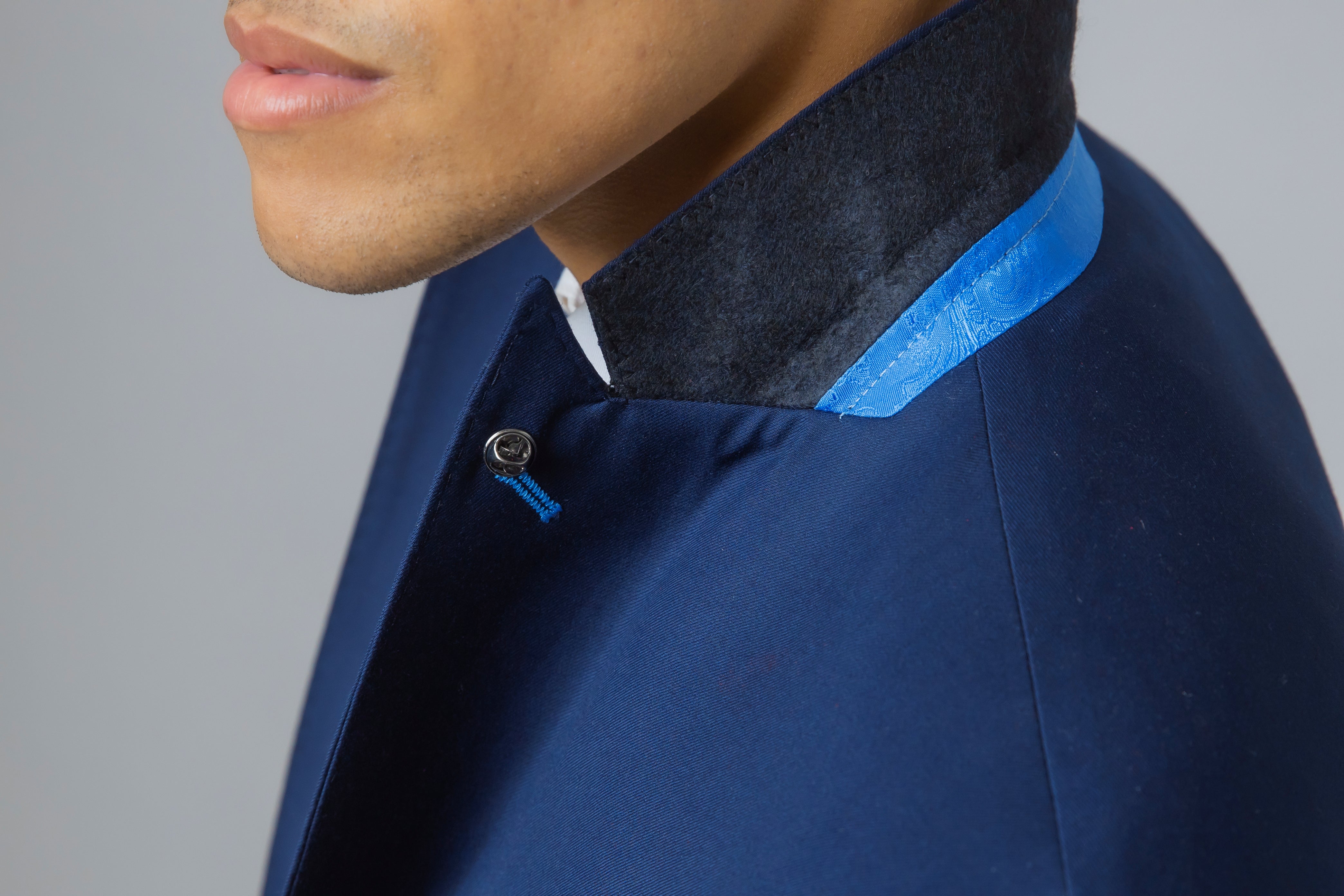 Men's Slim Fit Navy Suit - ISAAC - Navy Blue