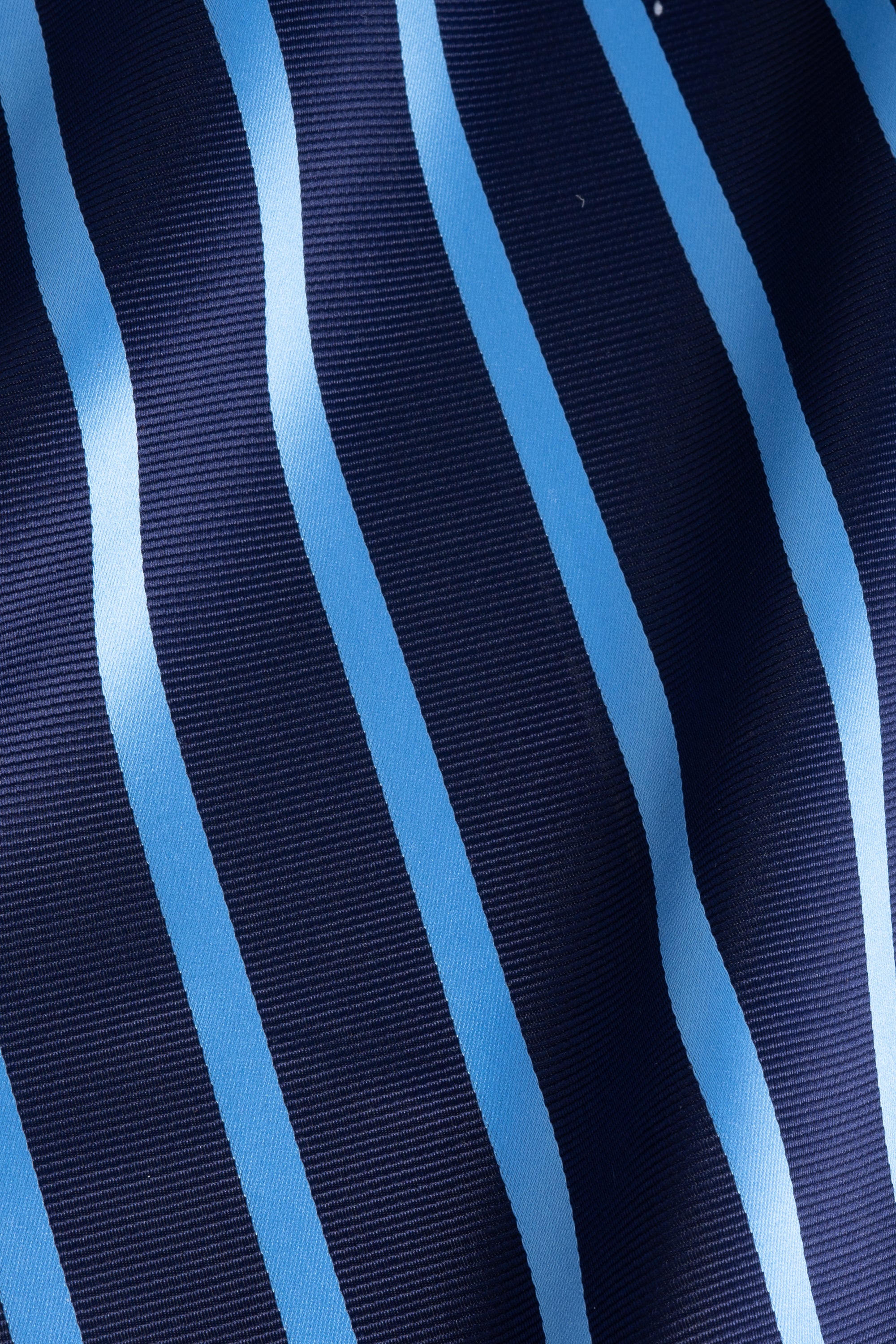 Ensemble de Cravate Rayée pour Homme – Bleu Marine