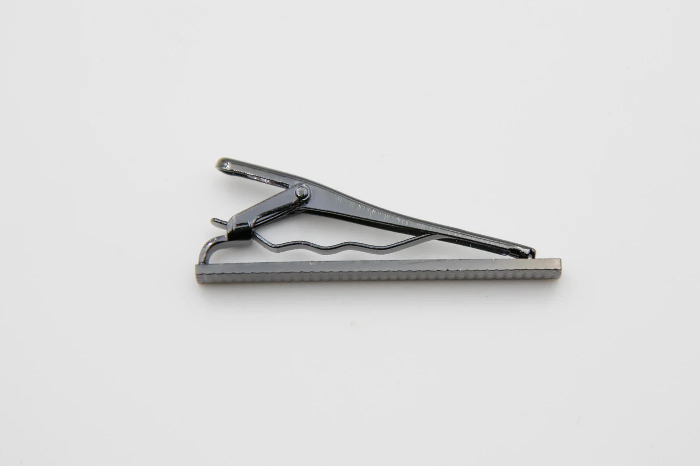 Men's Textured Tie & Cufflinks Set - Silver